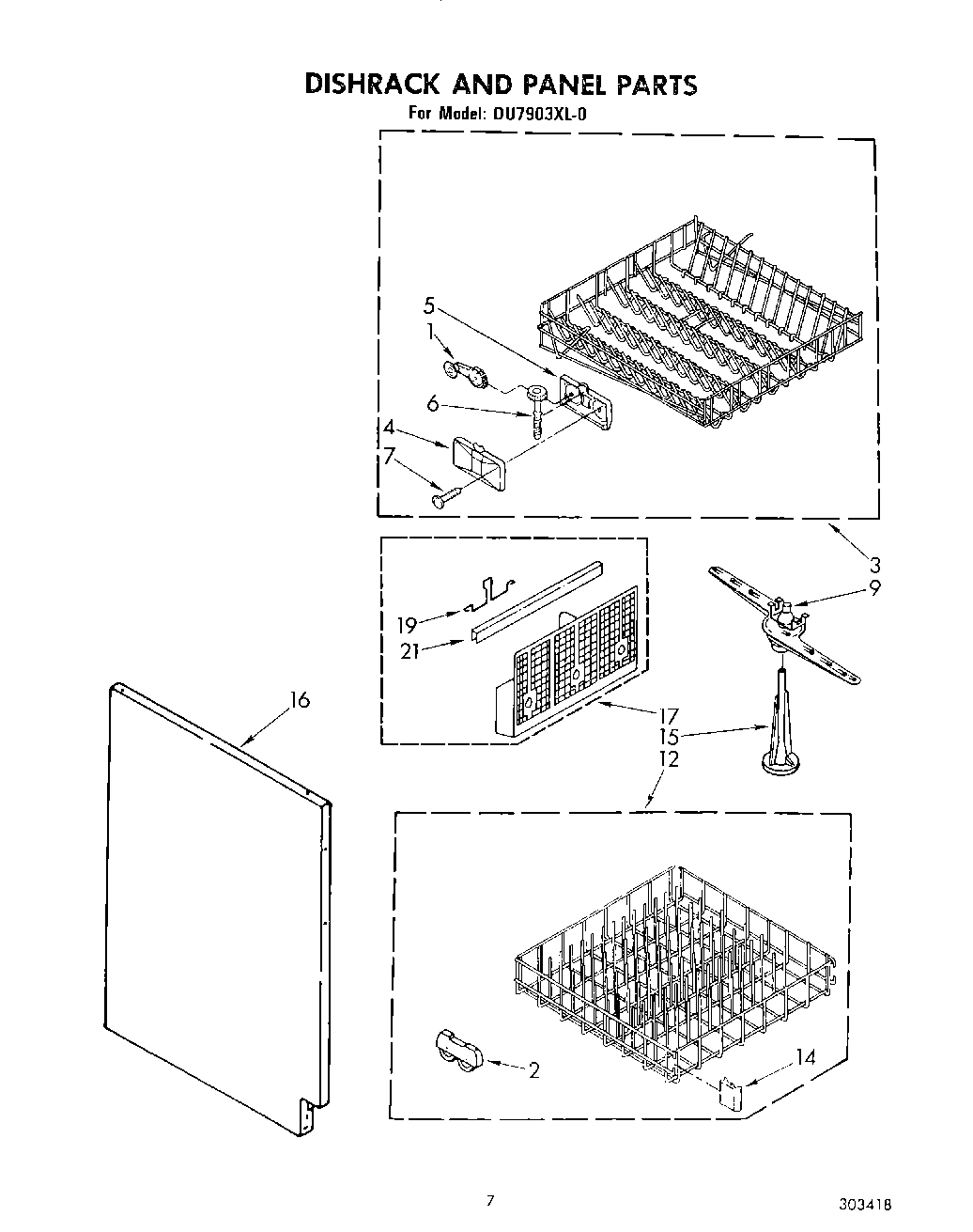 05 - DISHRACK AND PANEL