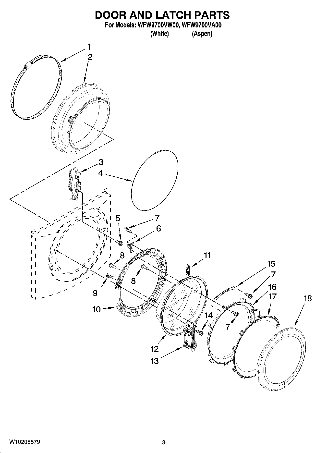 02 - DOOR AND LATCH PARTS
