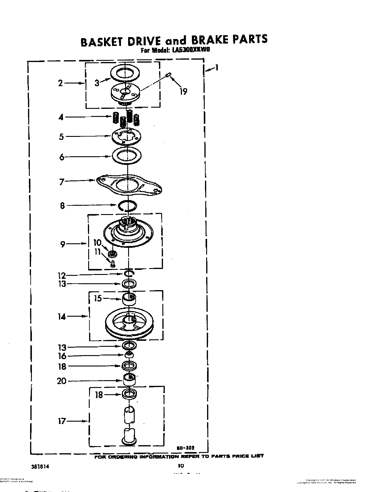 09 - BASKET DRIVE AND BRAKE