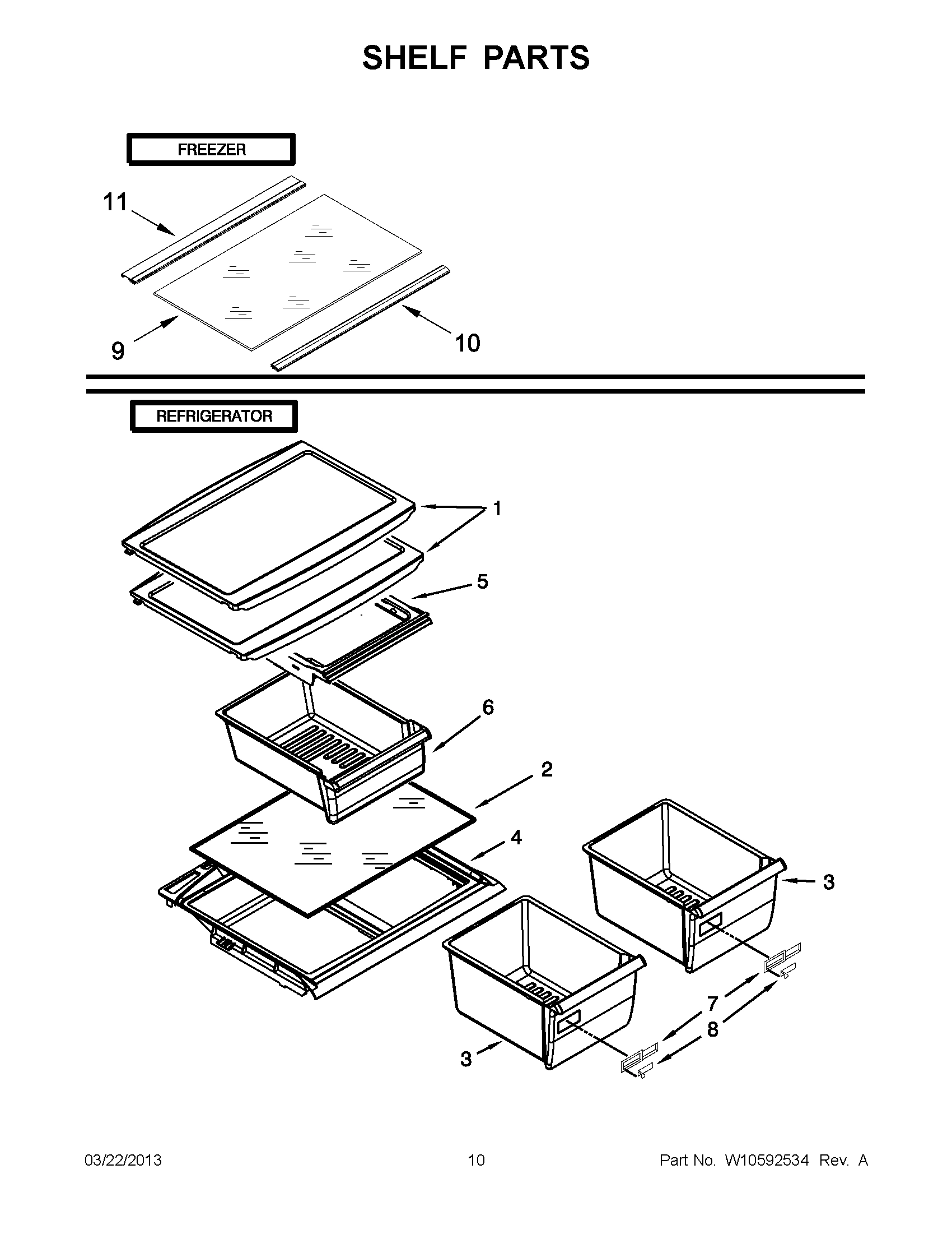 05 - SHELF PARTS