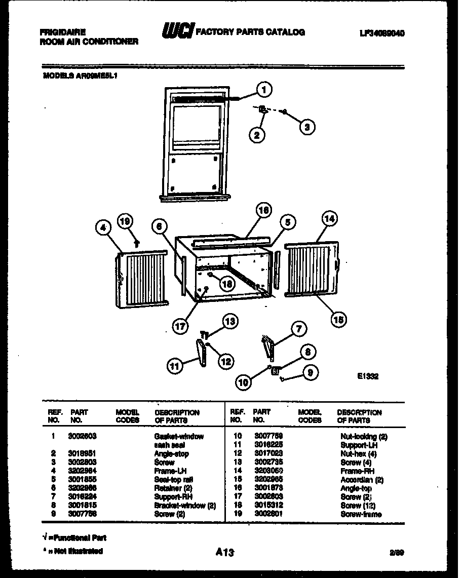 07 - WINDOW MOUNTING PARTS