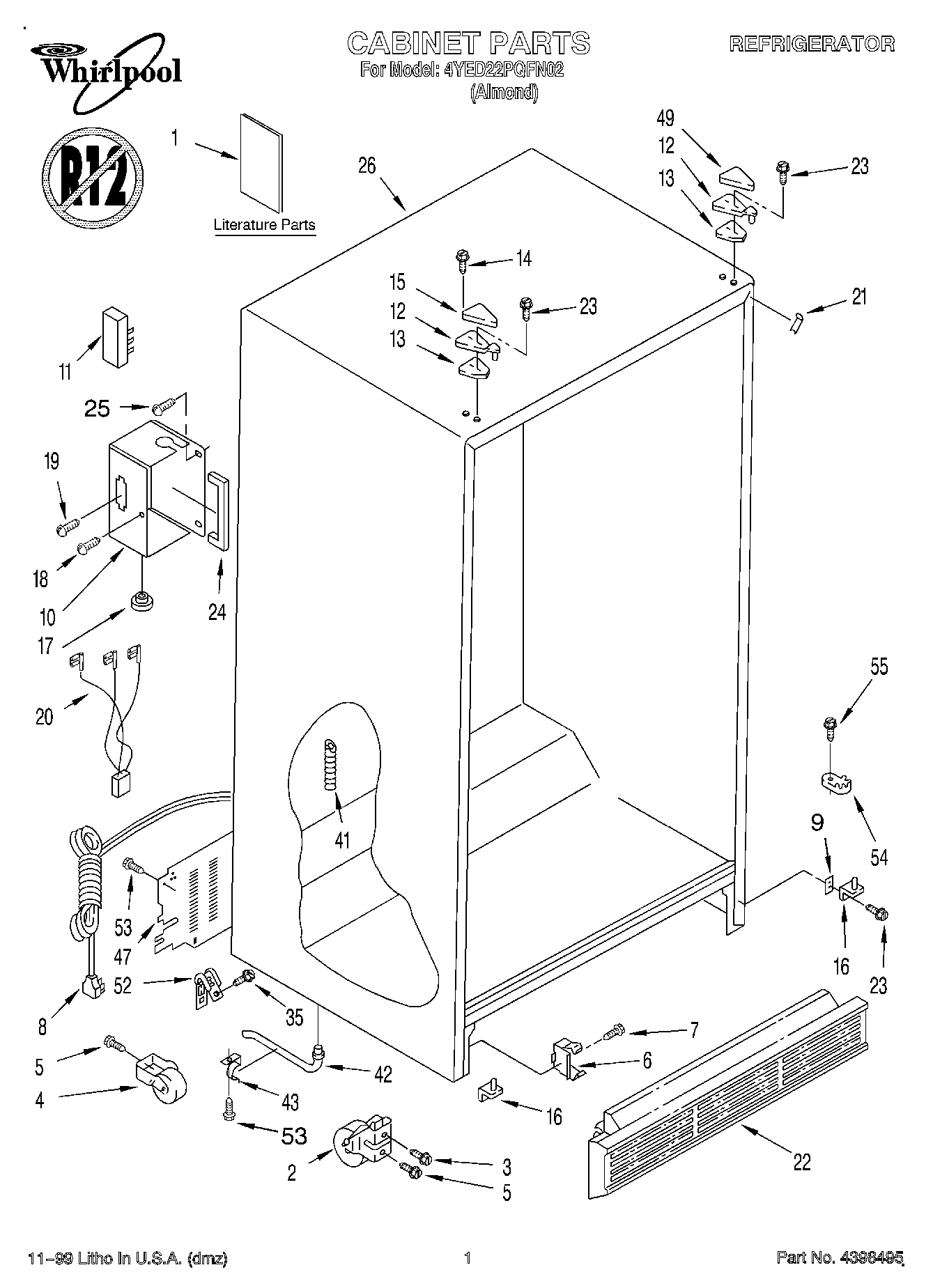 01 - CABINET, LITERATURE