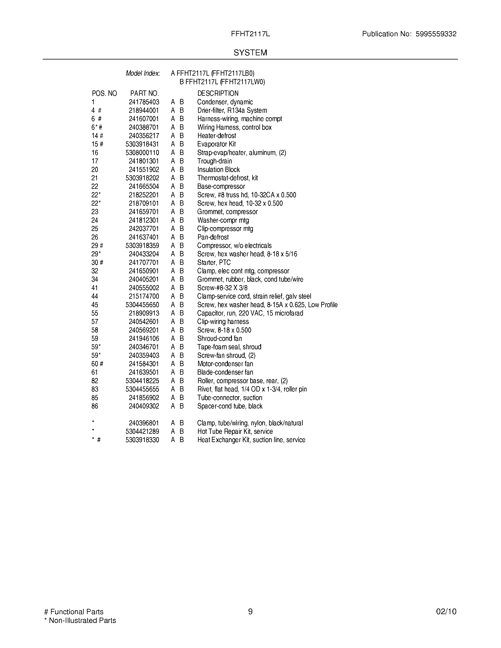10 - WIRING SCHEMATIC