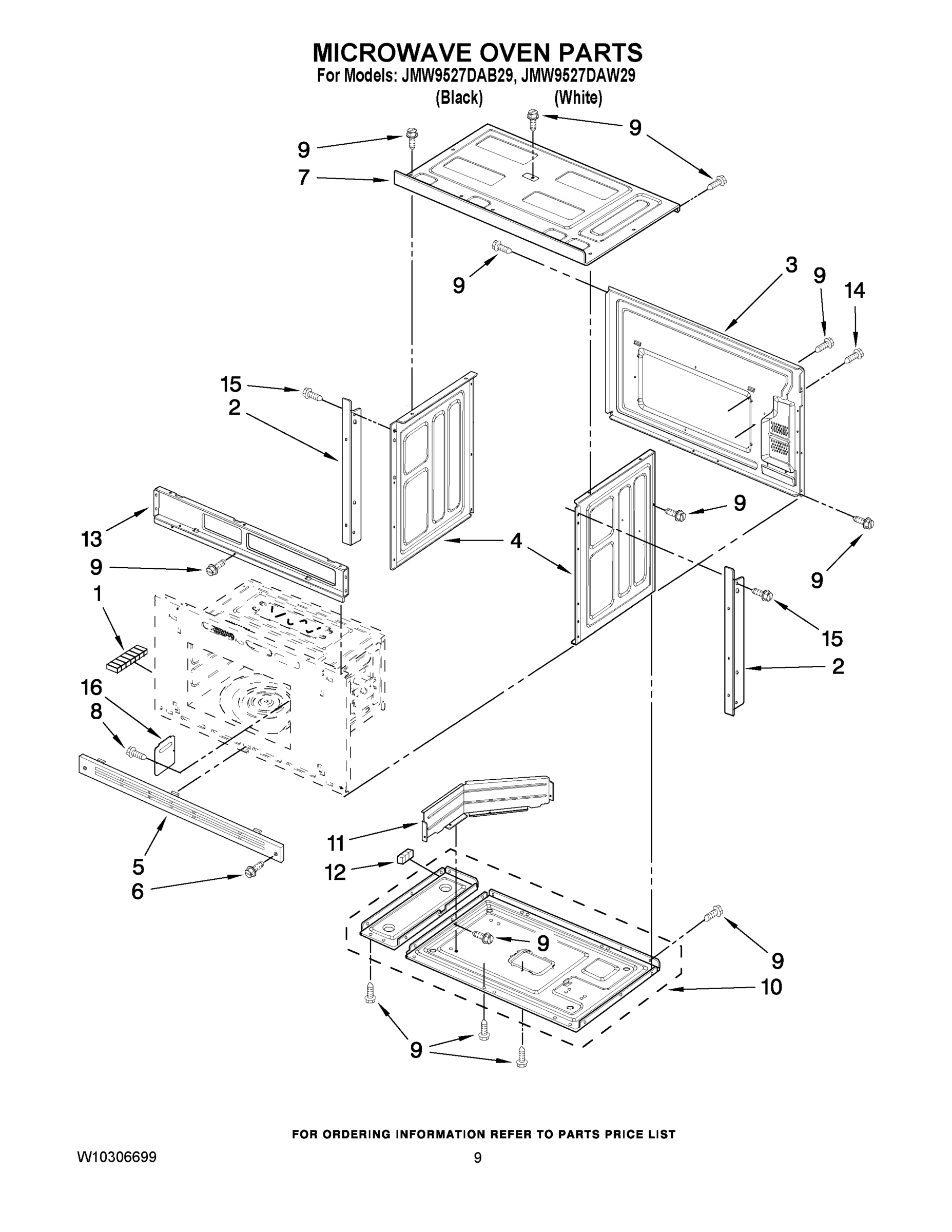 06 - MICROWAVE OVEN PARTS