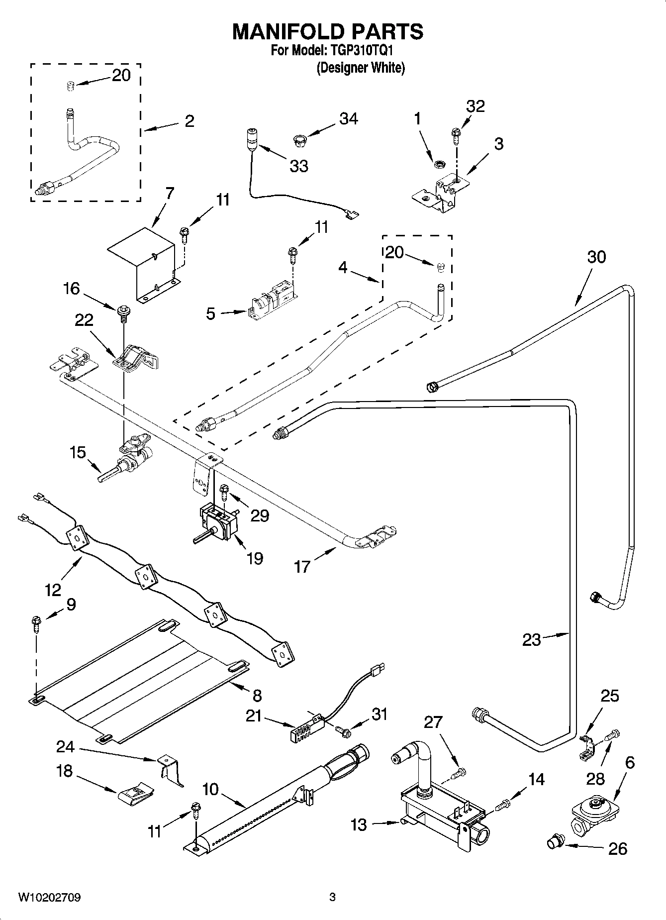 03 - MANIFOLD PARTS