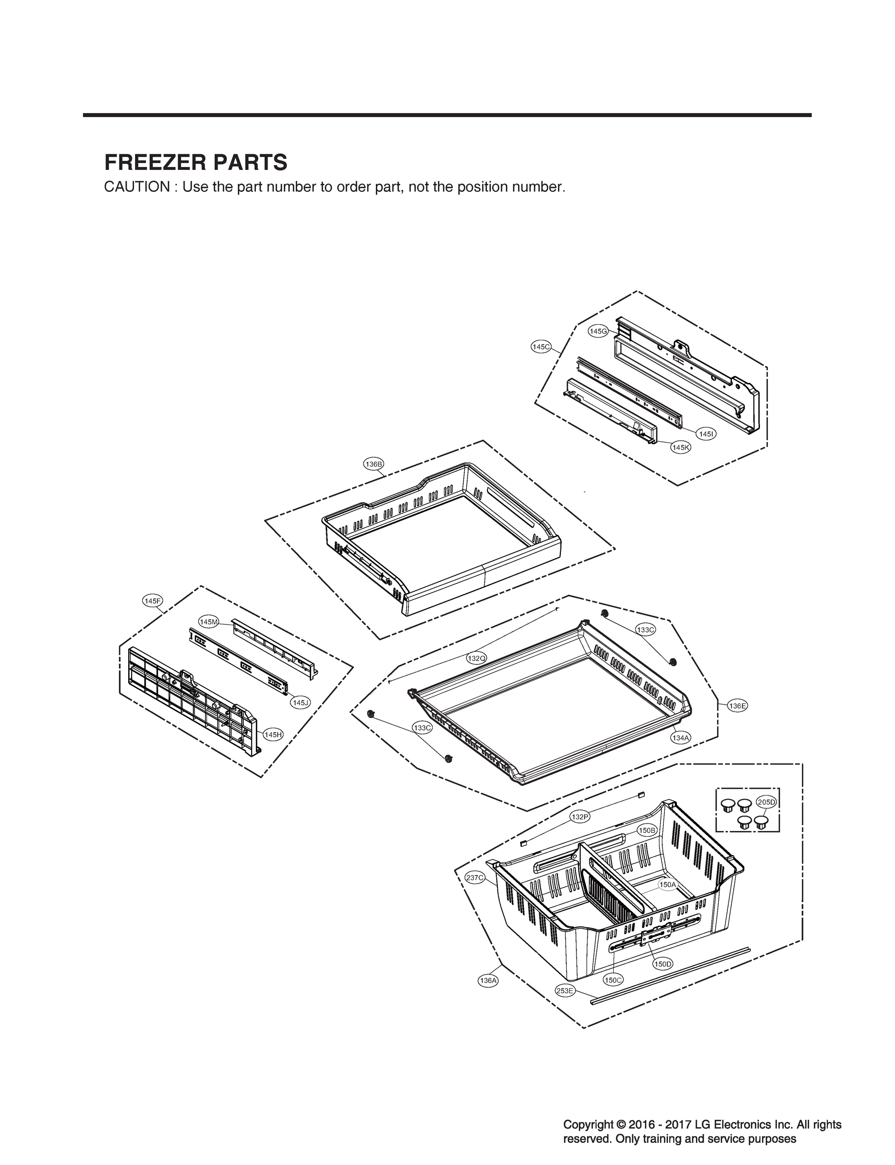 FREEZER PARTS