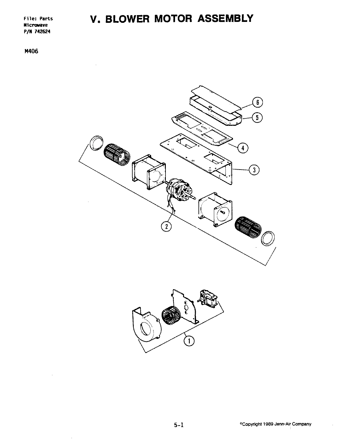 01 - BLOWER MOTOR ASSEMBLY
