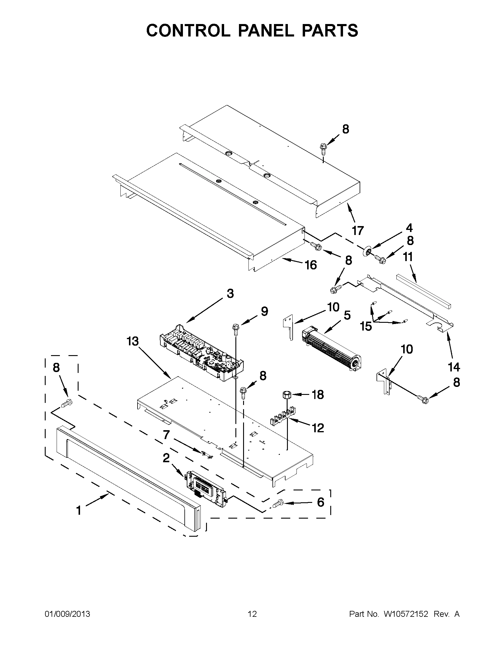 06 - CONTROL PANEL PARTS