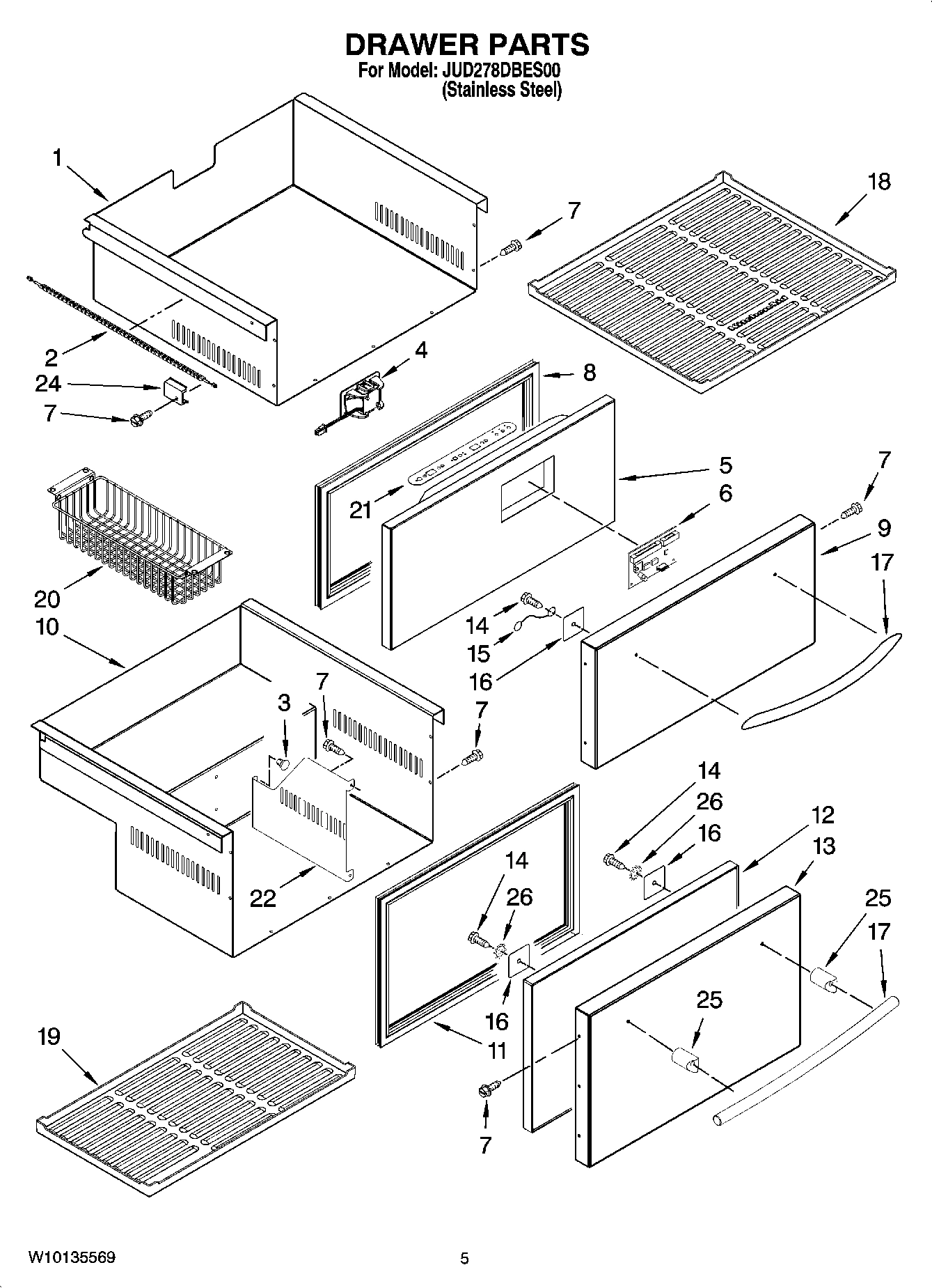 03 - DRAWER PARTS