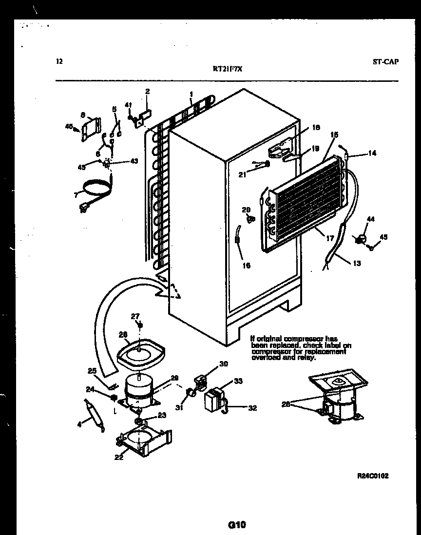 07 - SYSTEM AND AUTOMATIC DEFROST PARTS