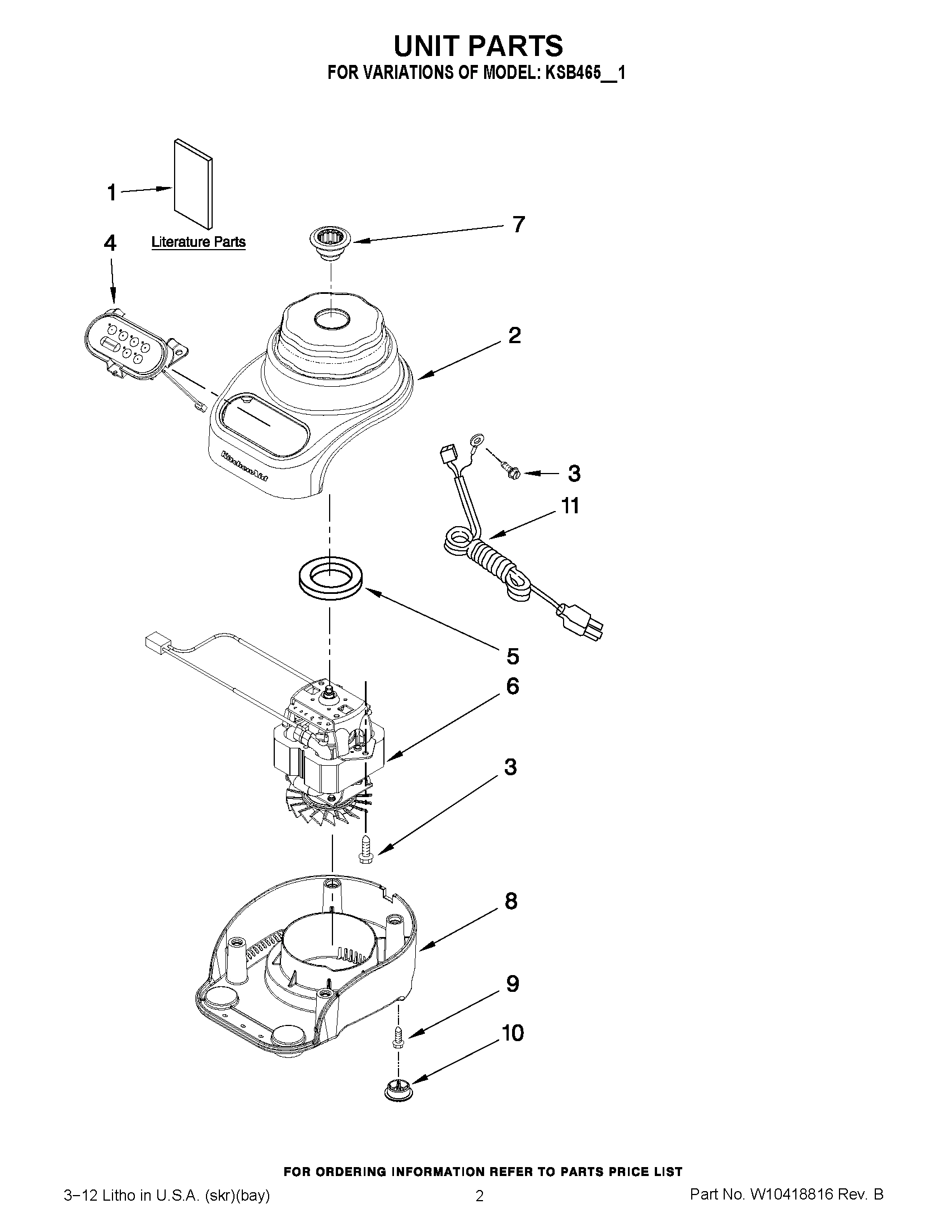 01 - UNIT PARTS