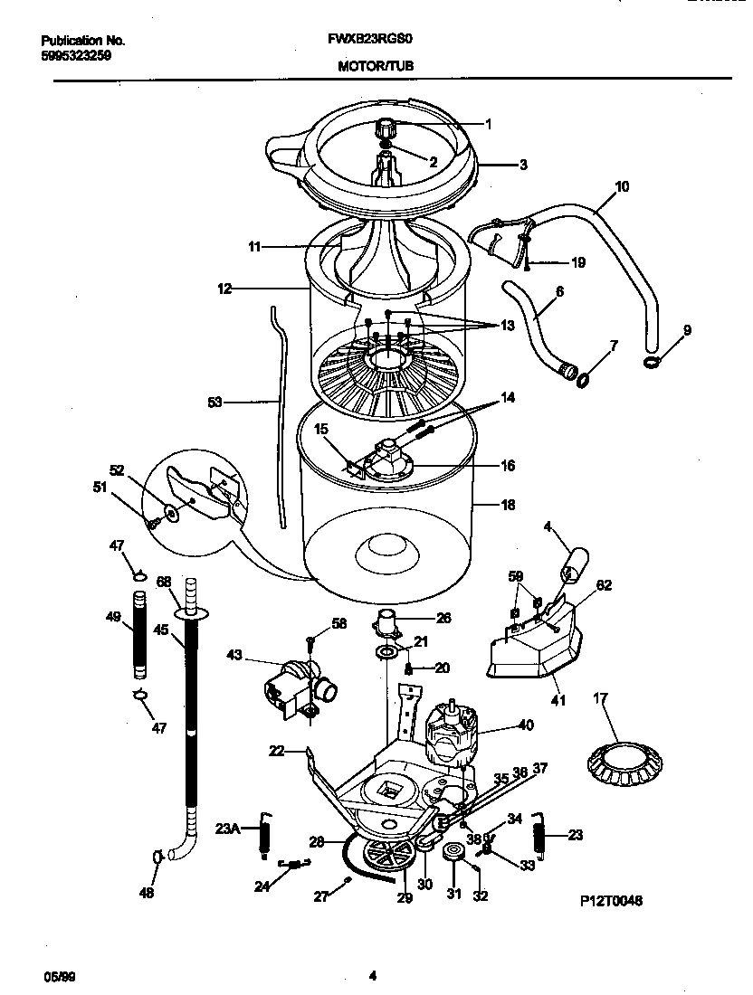 03 - P12T0048 WSHR MTR,HOSE