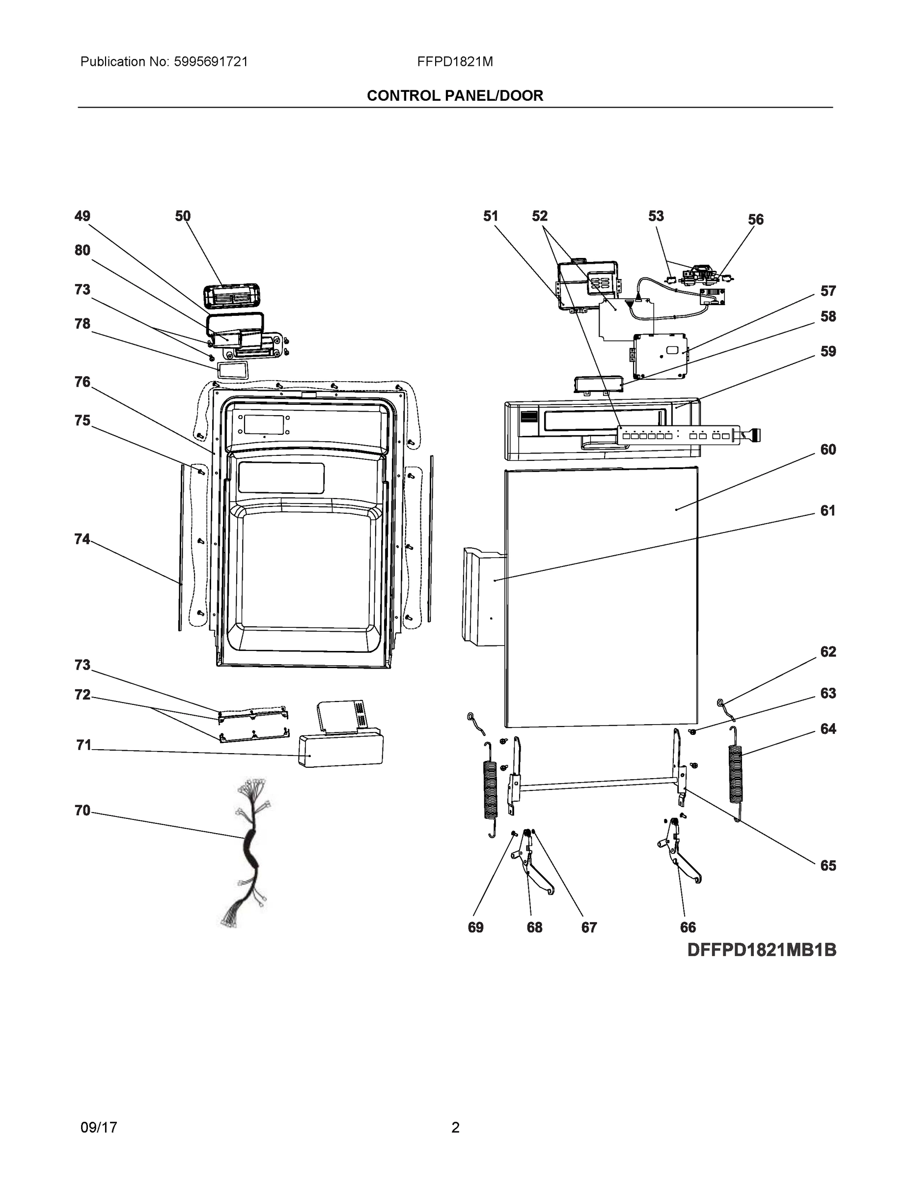 02 - CONTROL PANEL/DOOR