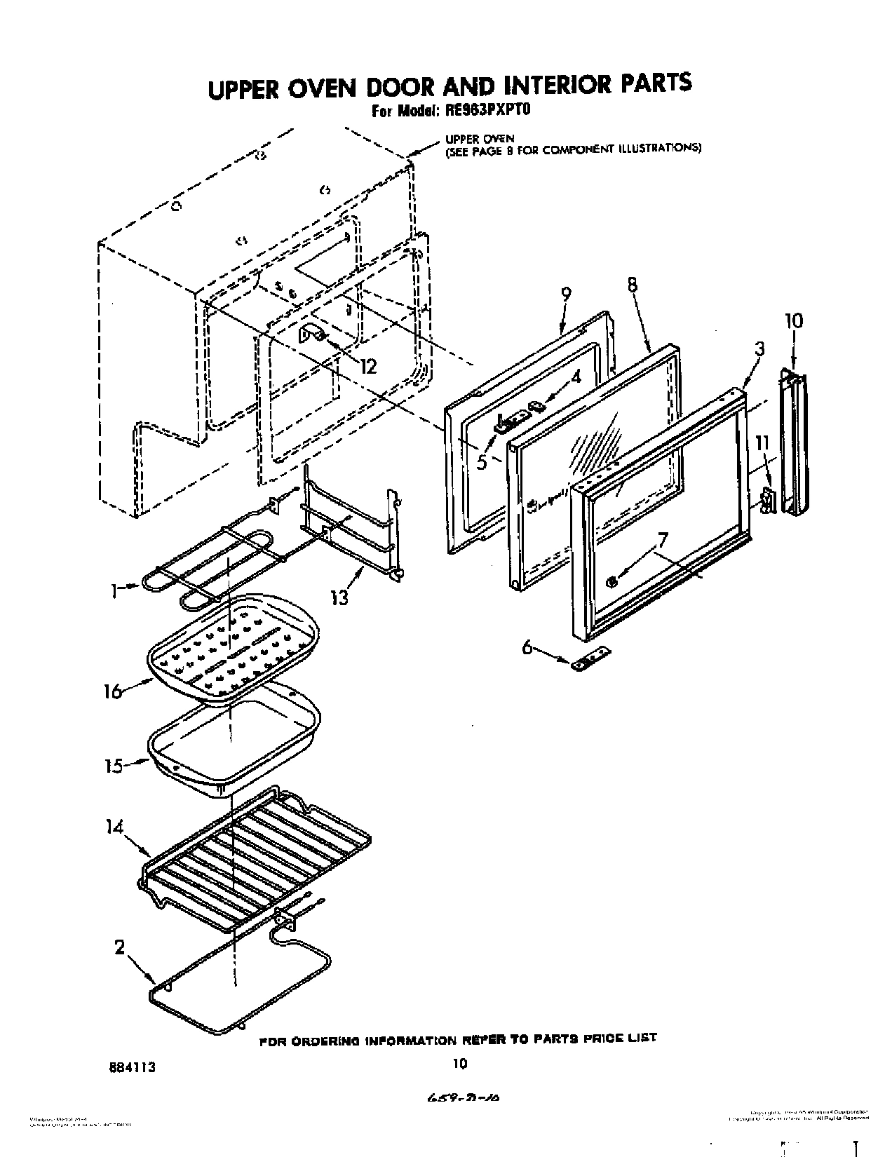 06 - UPPER OVEN DOOR AND INTERIOR