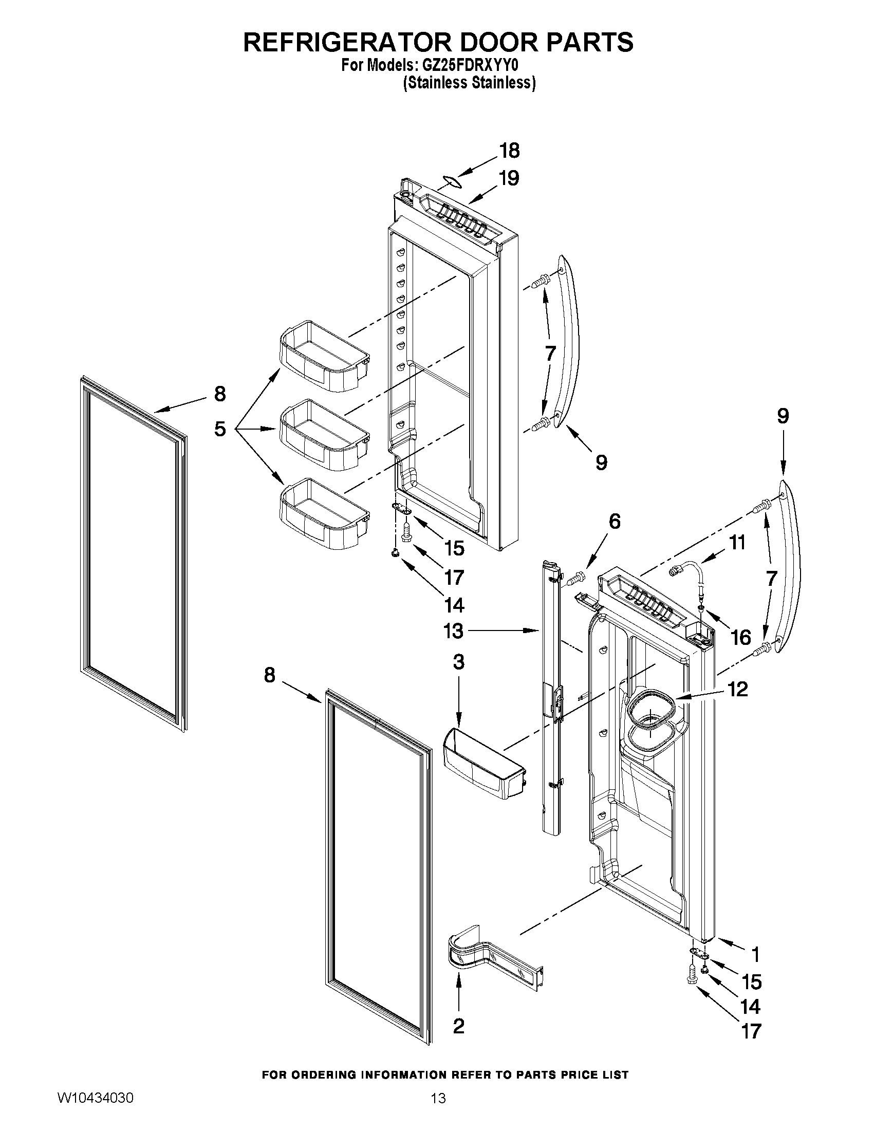 07 - REFRIGERATOR DOOR PARTS
