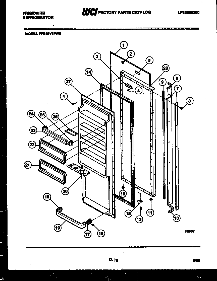 03 - REFRIGERATOR DOOR PARTS