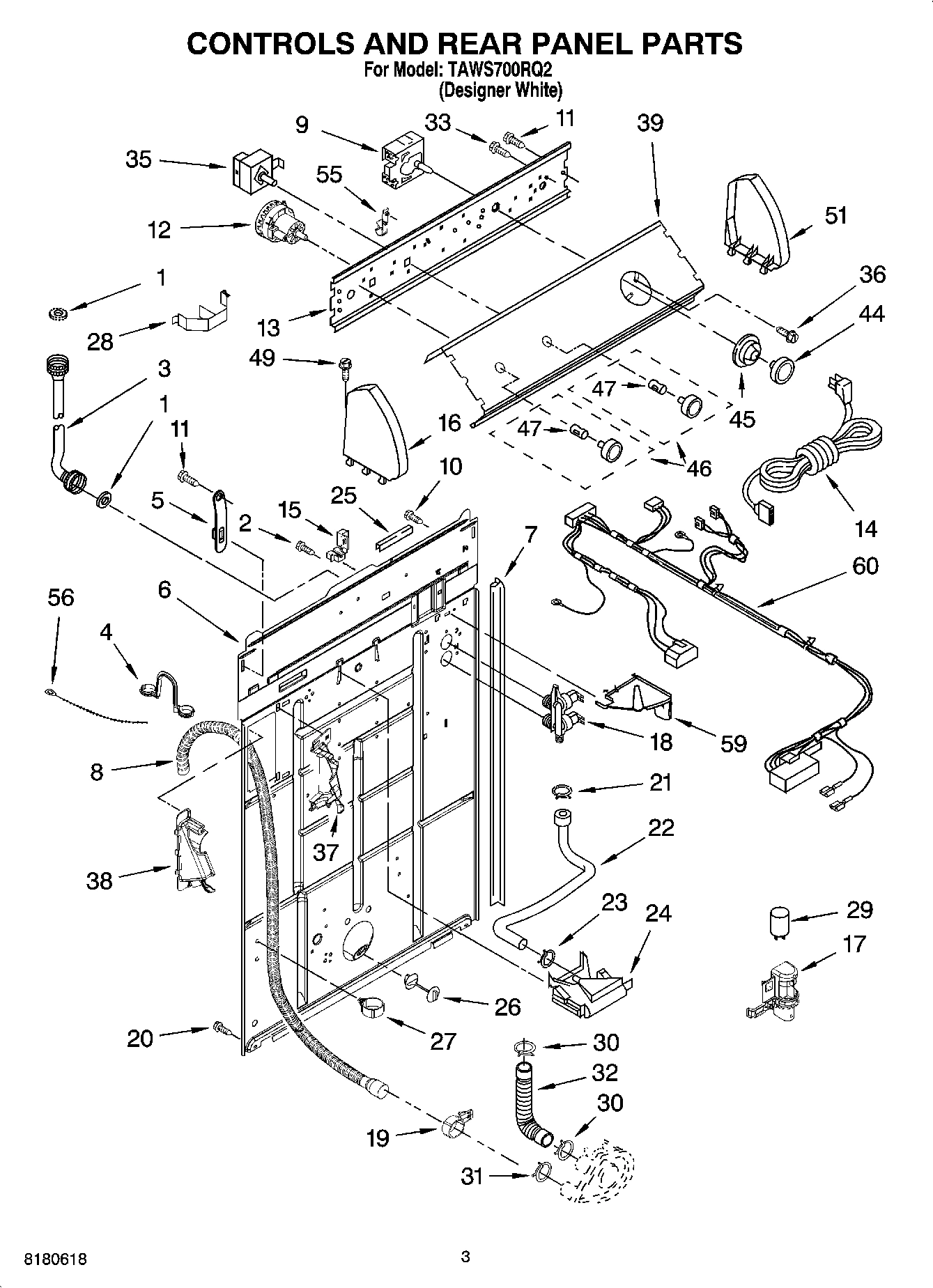 02 - CONTROLS AND REAR PANEL PARTS