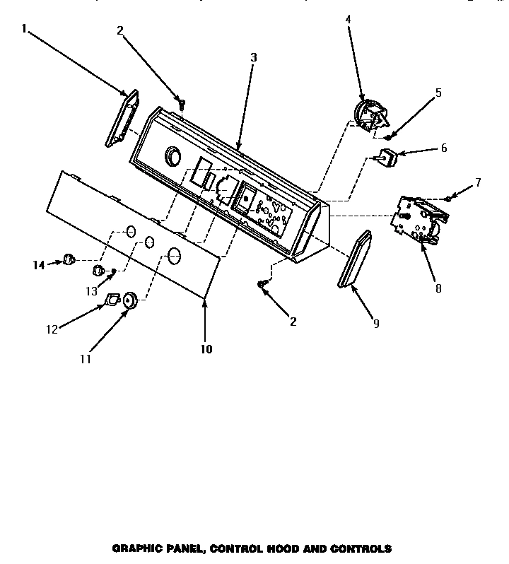 08 - GRAPHIC PANEL, CONTROL HOOD & CONTROLS