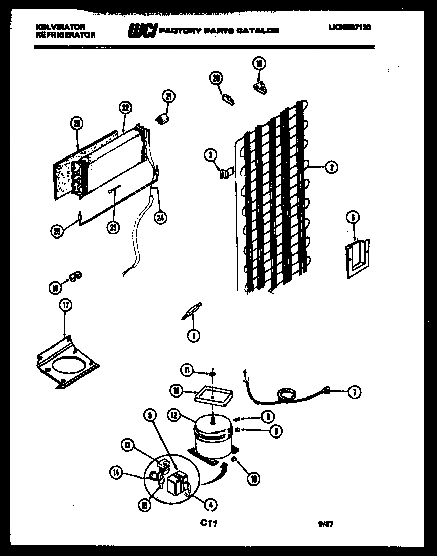 05 - SYSTEM AND AUTOMATIC DEFROST PARTS