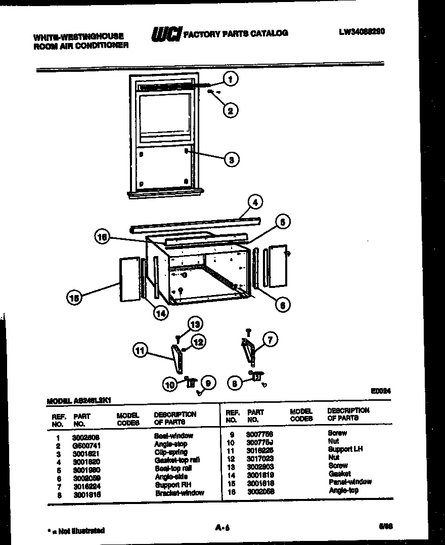 06 - CABINET AND INSTALLATION PARTS
