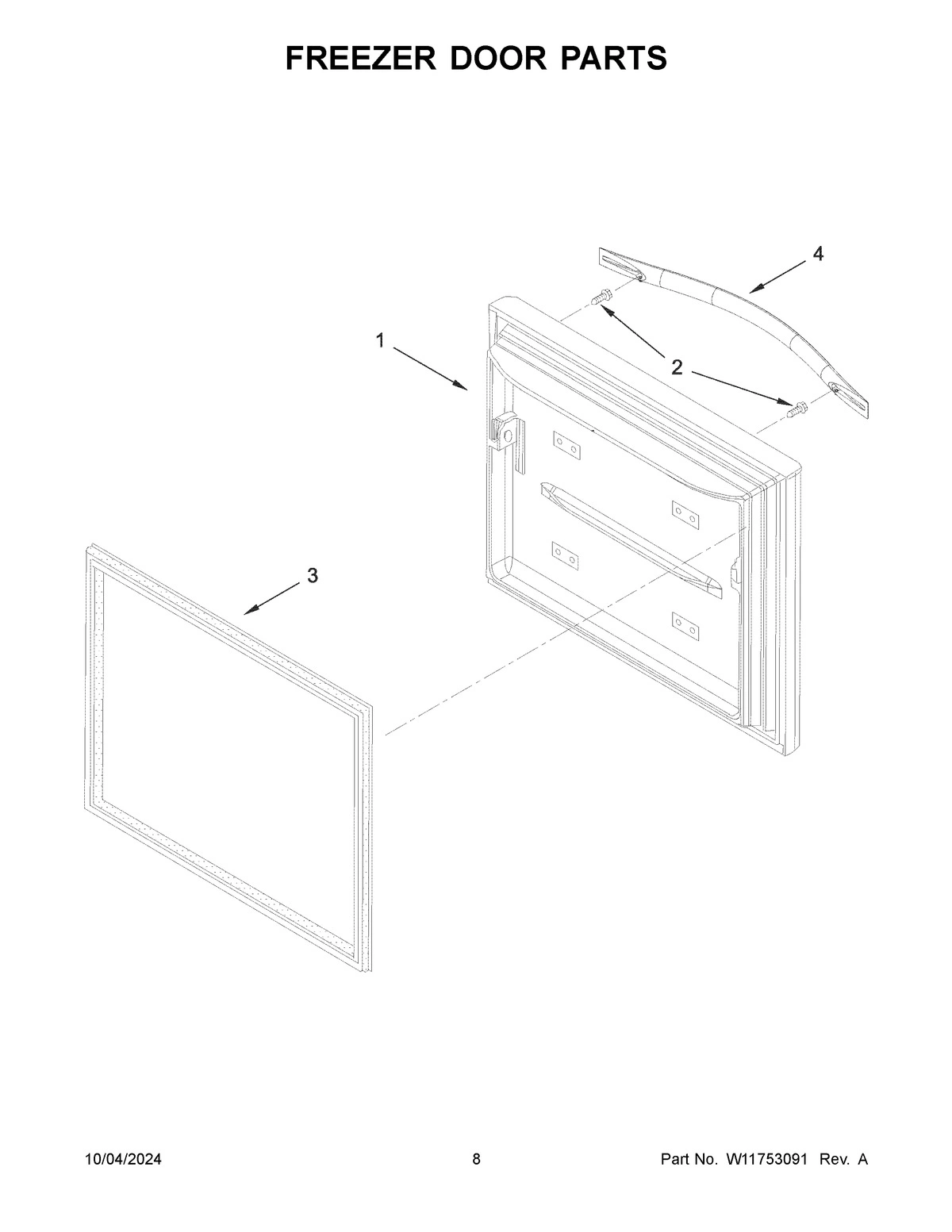 05 - FREEZER DOOR PARTS