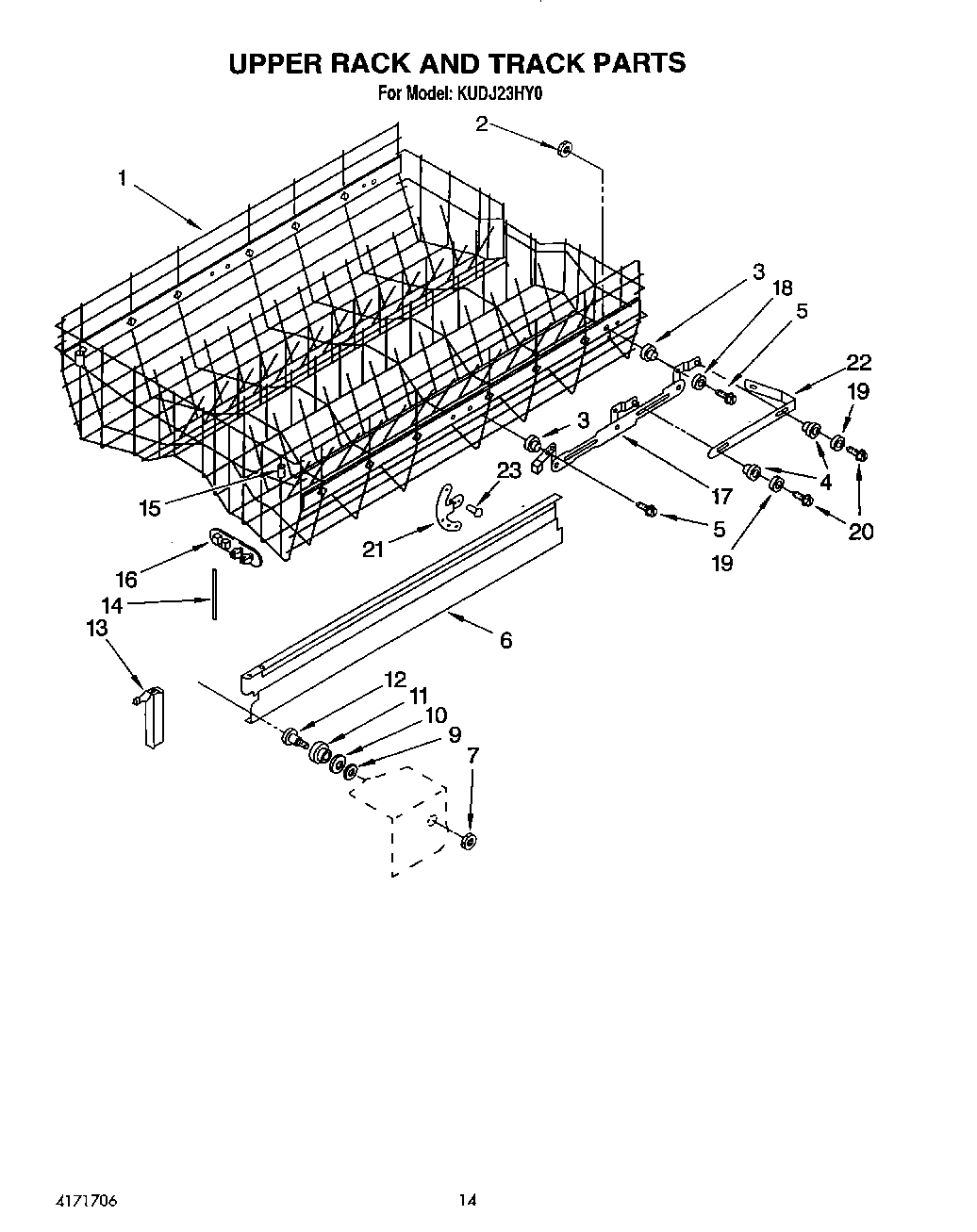 11 - UPPER RACK AND TRACK