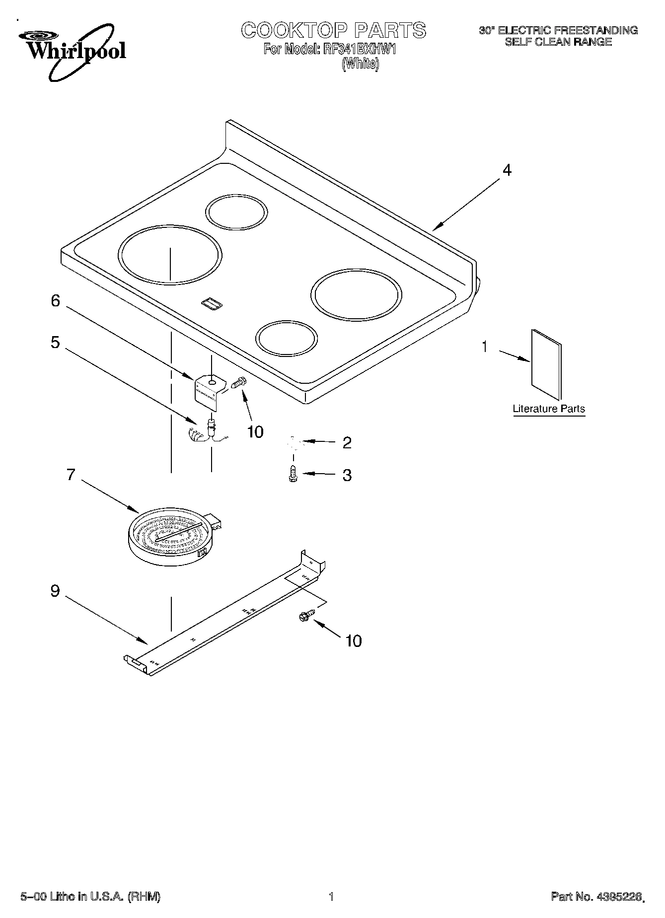 01 - COOKTOP, LITERATURE