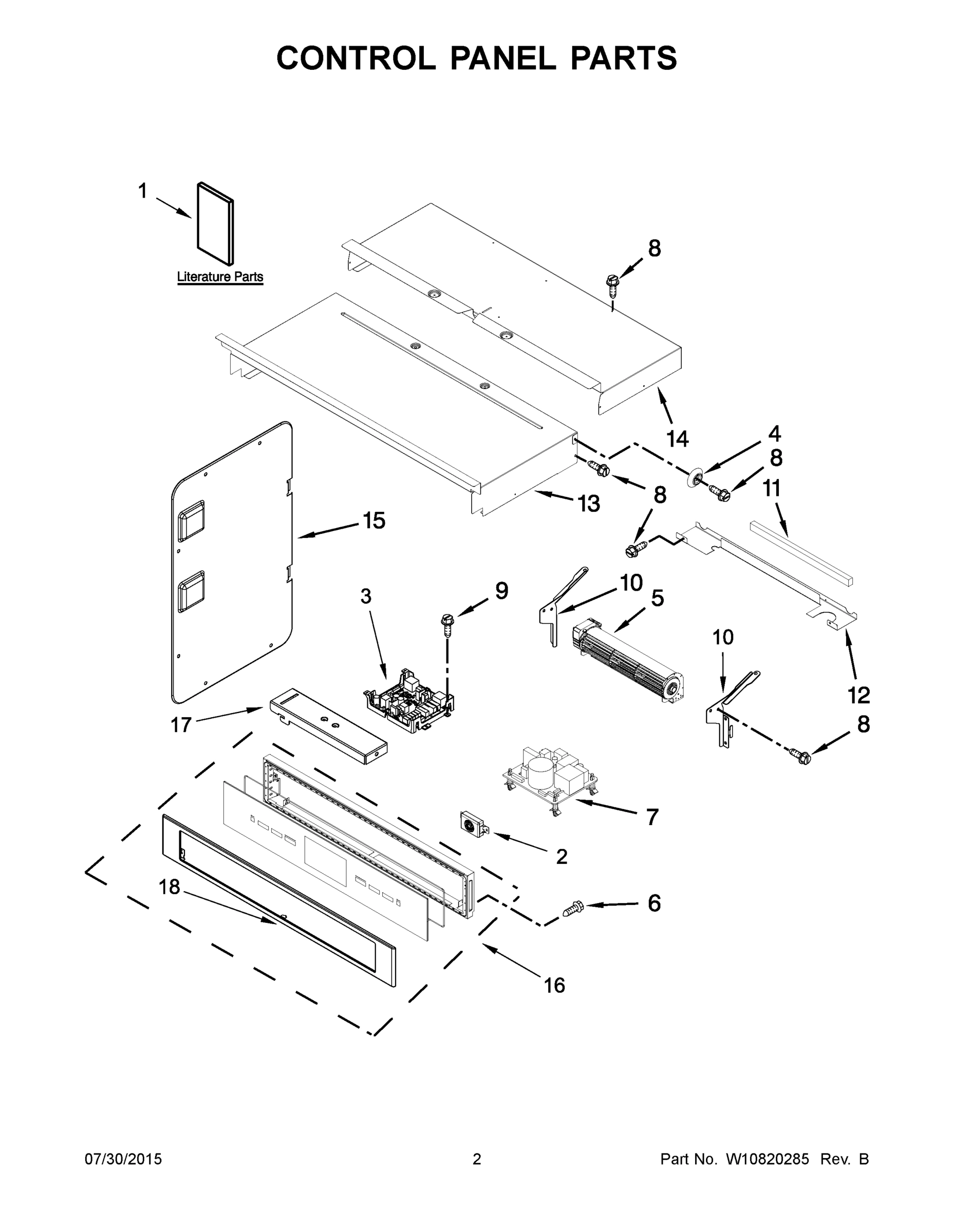 02 - CONTROL PANEL PARTS