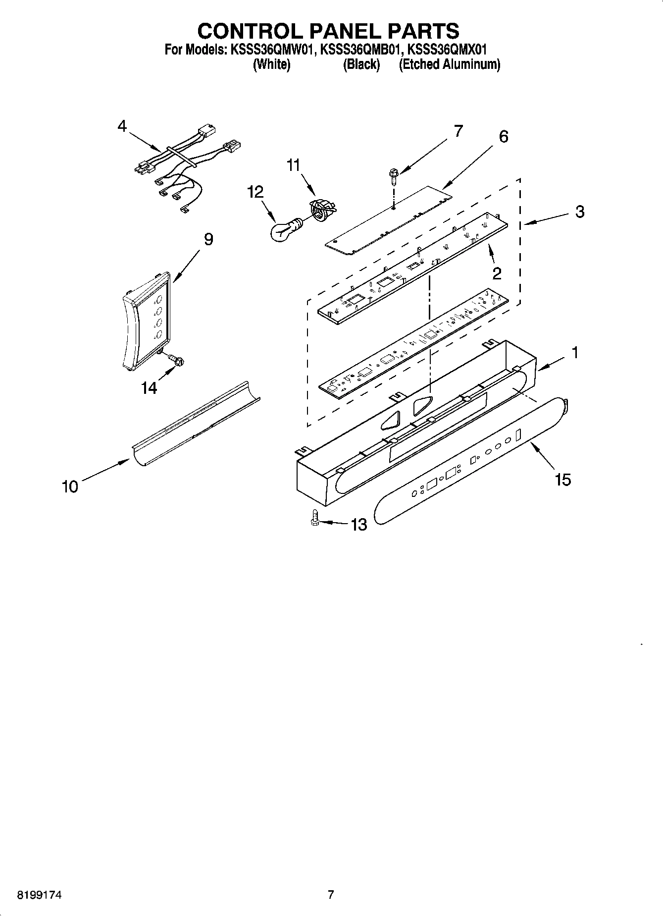 05 - CONTROL PANEL PARTS