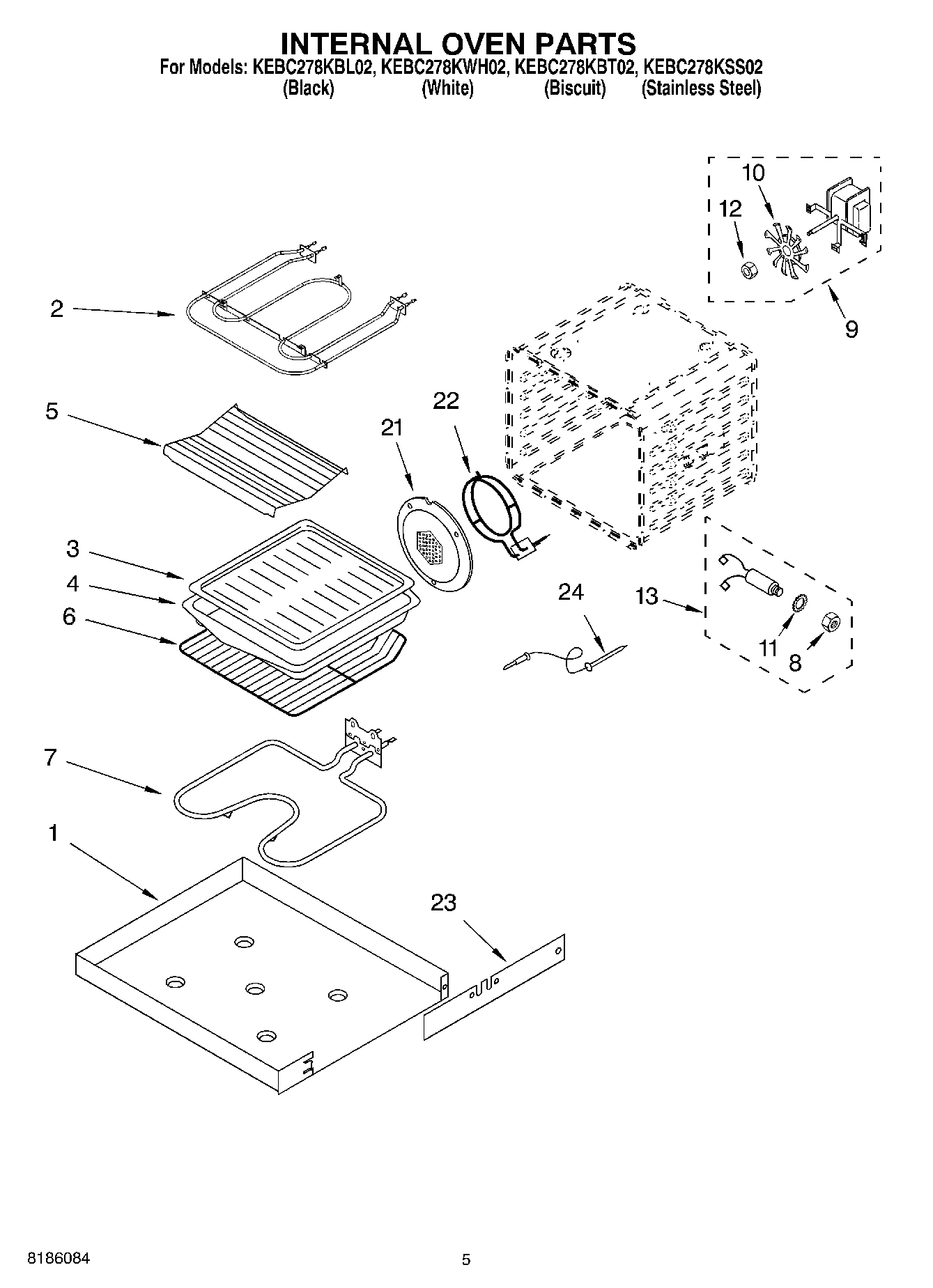 04 - INTERNAL OVEN PARTS