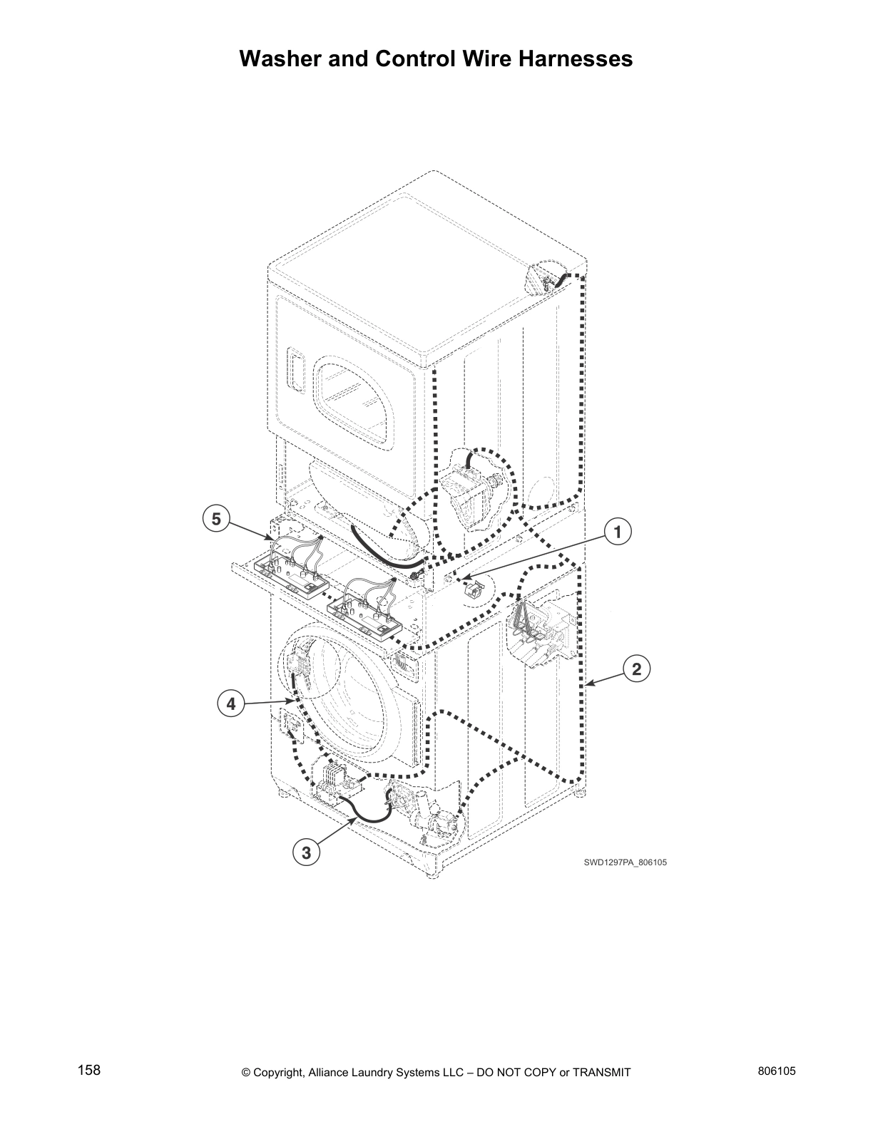Washer and Control Wire Harnesses