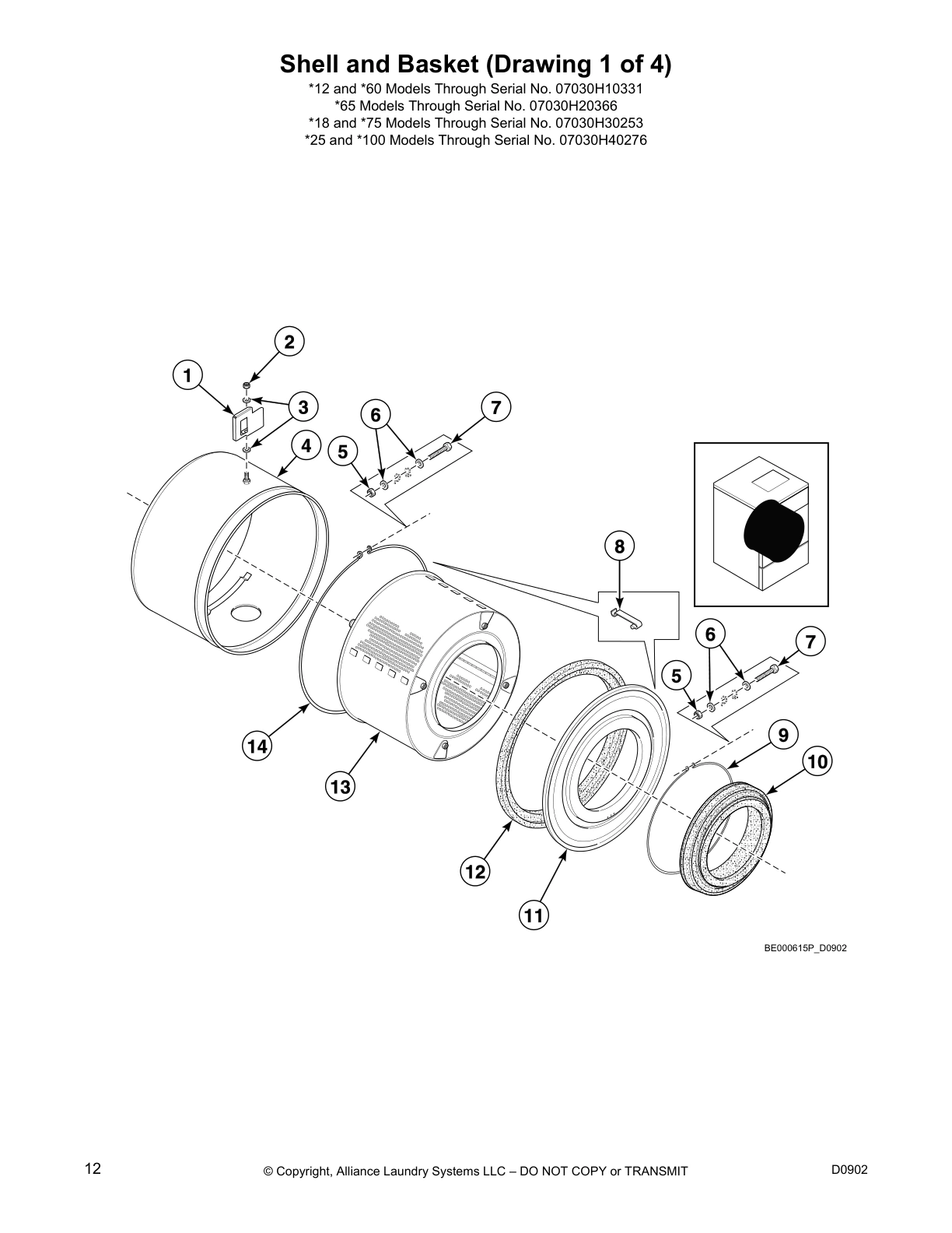 Shell and Basket (Drawing 1 of 4)