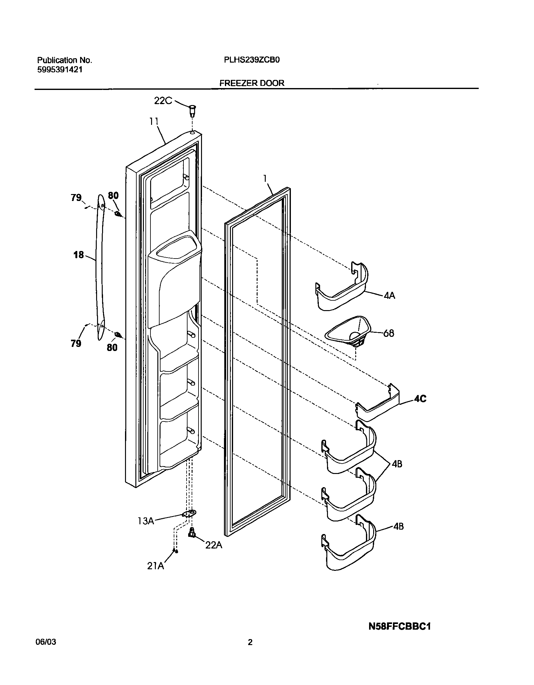03 - FREEZER DOOR