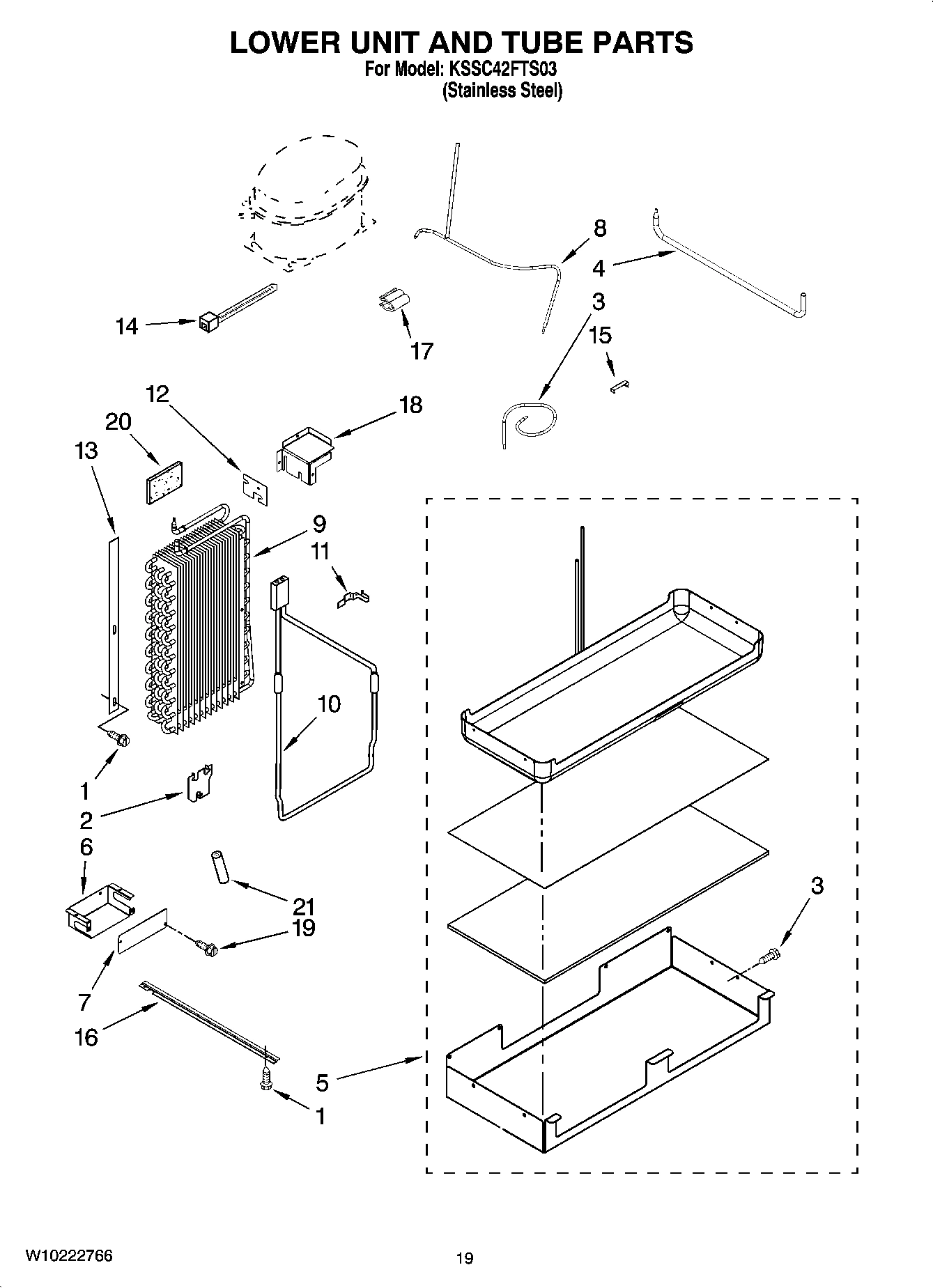 12 - LOWER UNIT AND TUBE PARTS