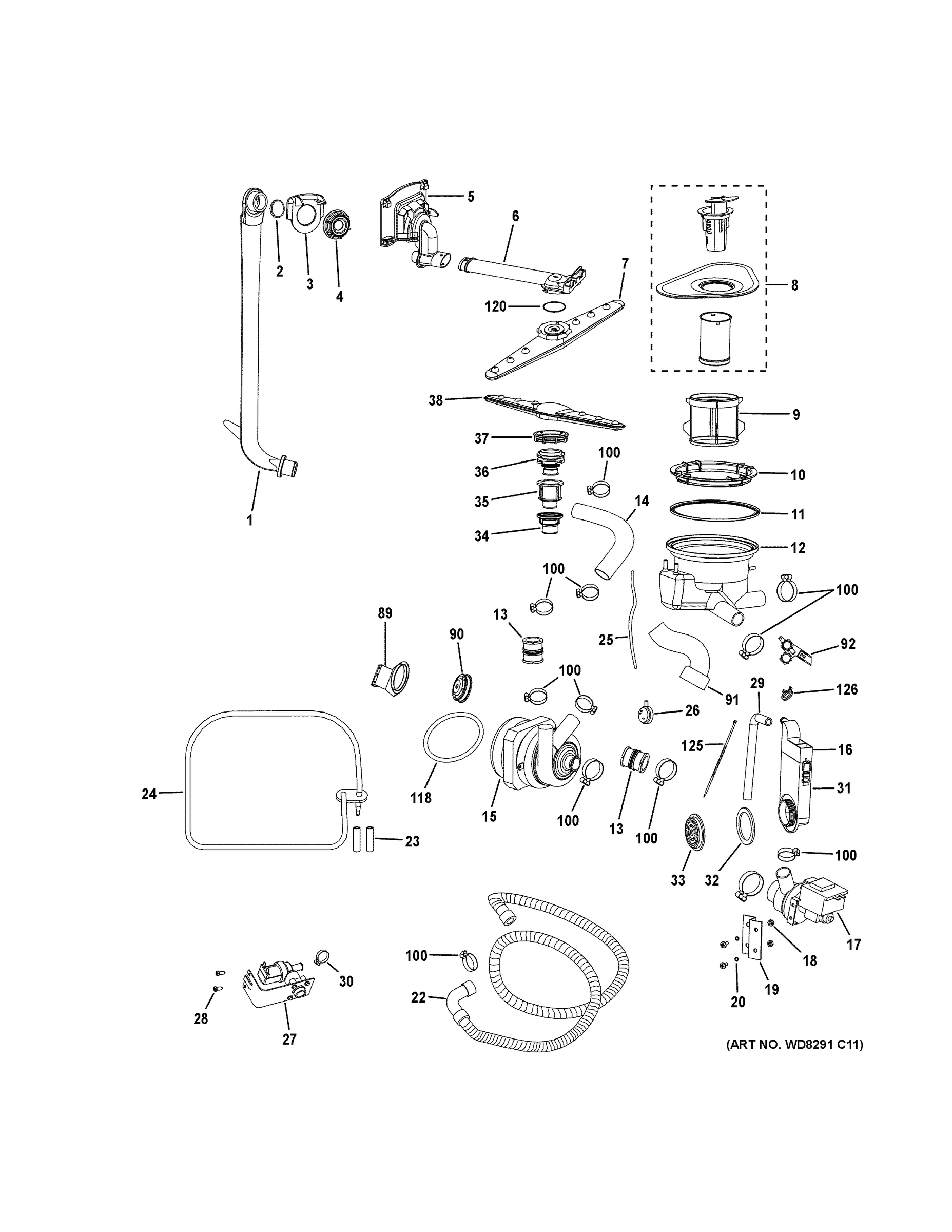 MOTOR-PUMP MECHANISM