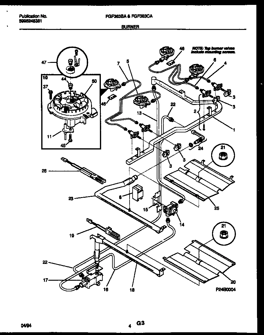 03 - BURNER, MANIFOLD AND GAS CONTROL