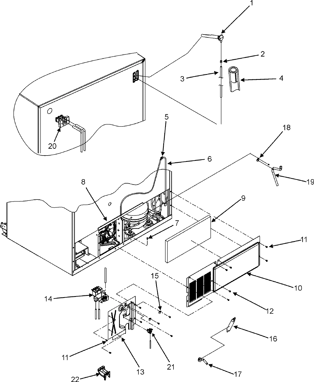 01 - CABINET BACK (SERIES 10)