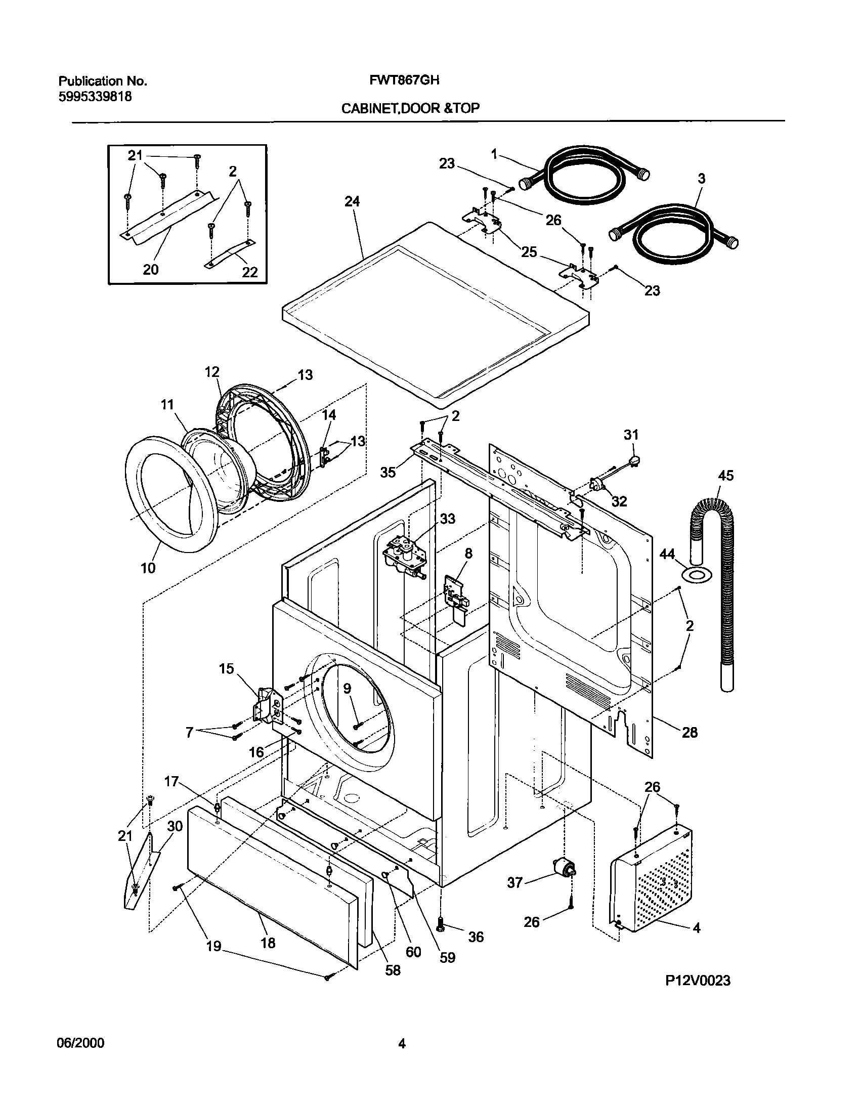 05 - CABINET DOOR AND TOP