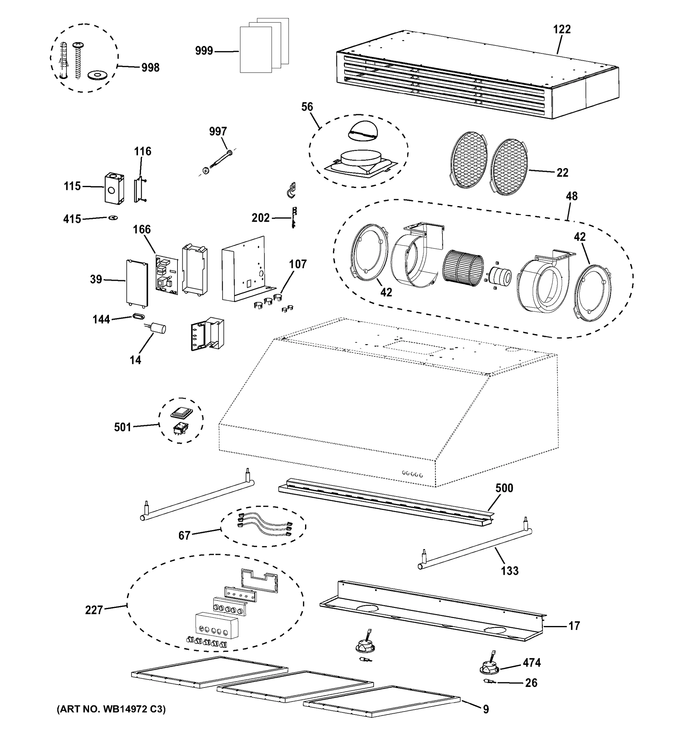 HOOD PARTS