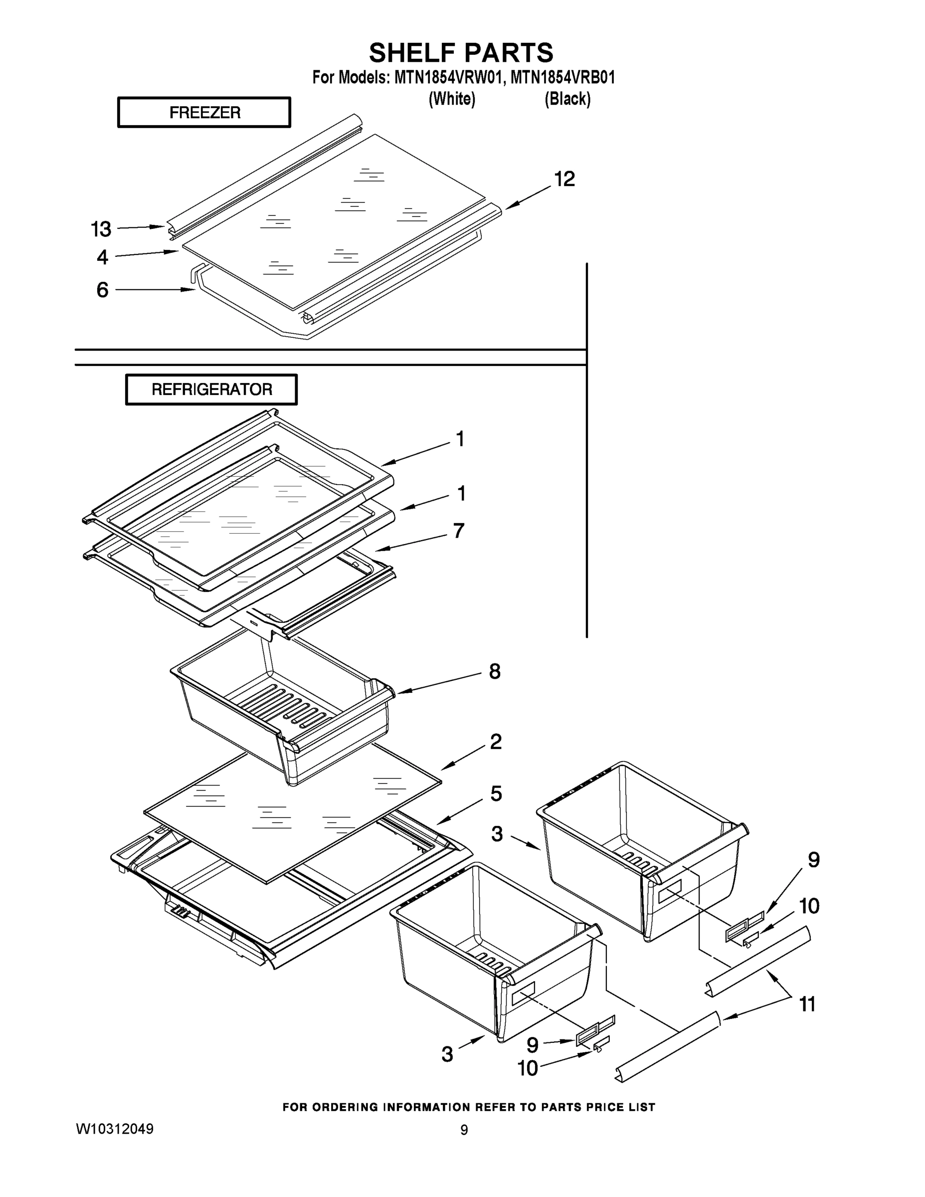 05 - SHELF PARTS