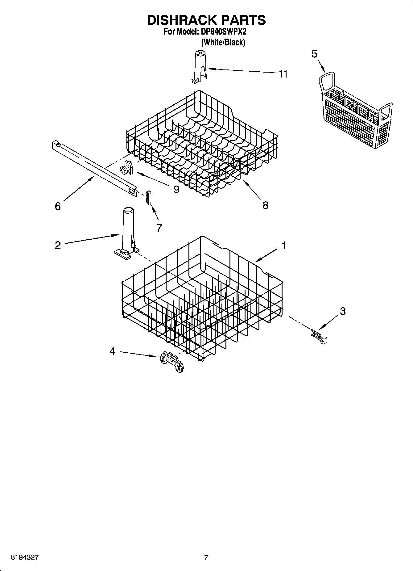 06 - DISHRACK PARTS