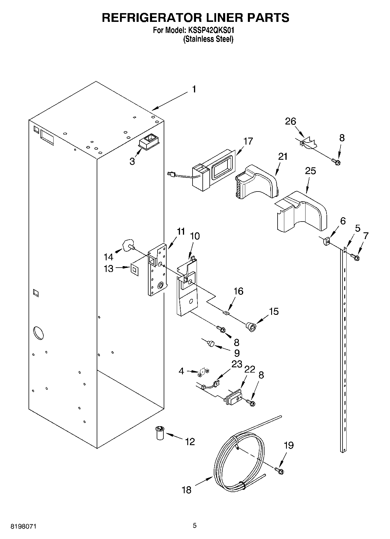04 - REFRIGERATOR LINER