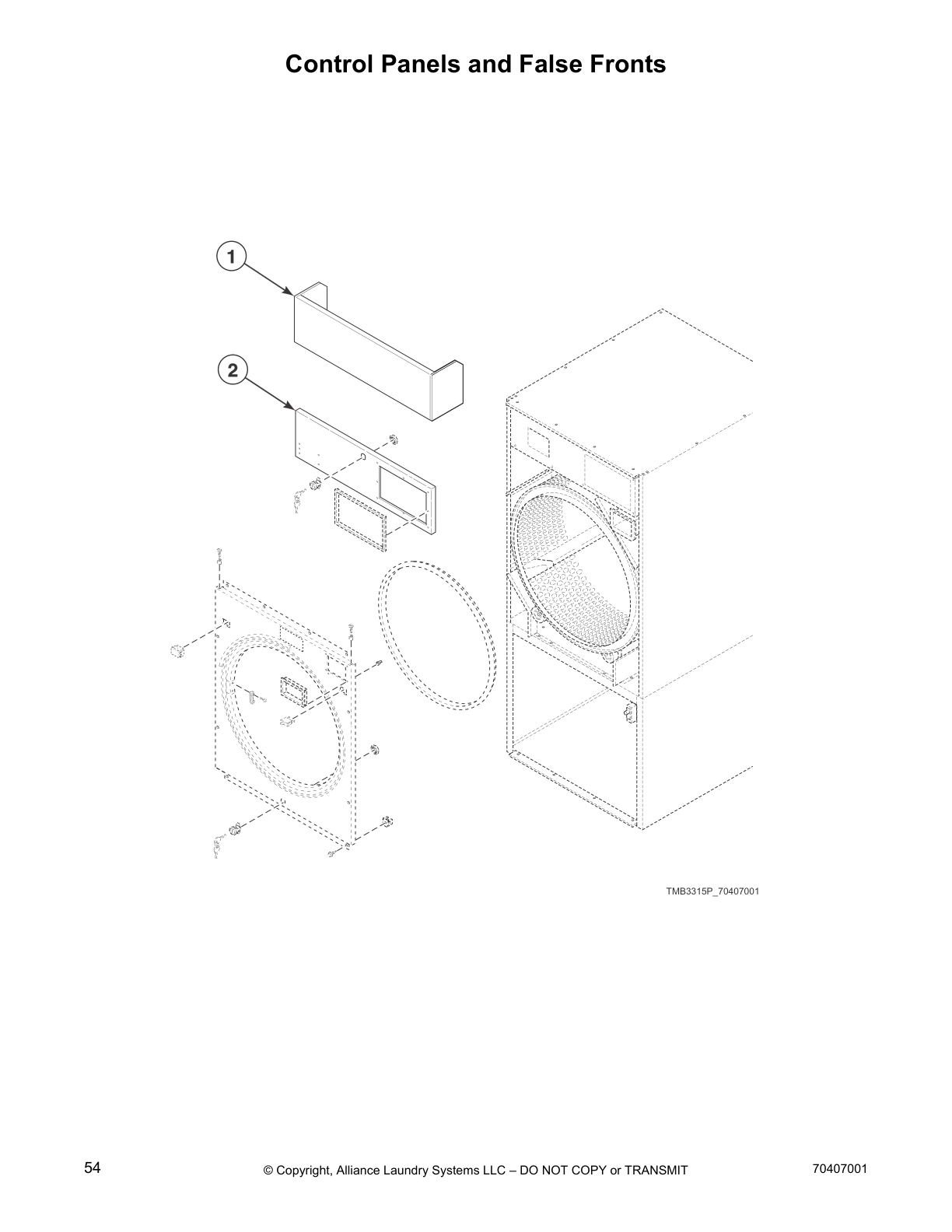 Control Panels and False Fronts