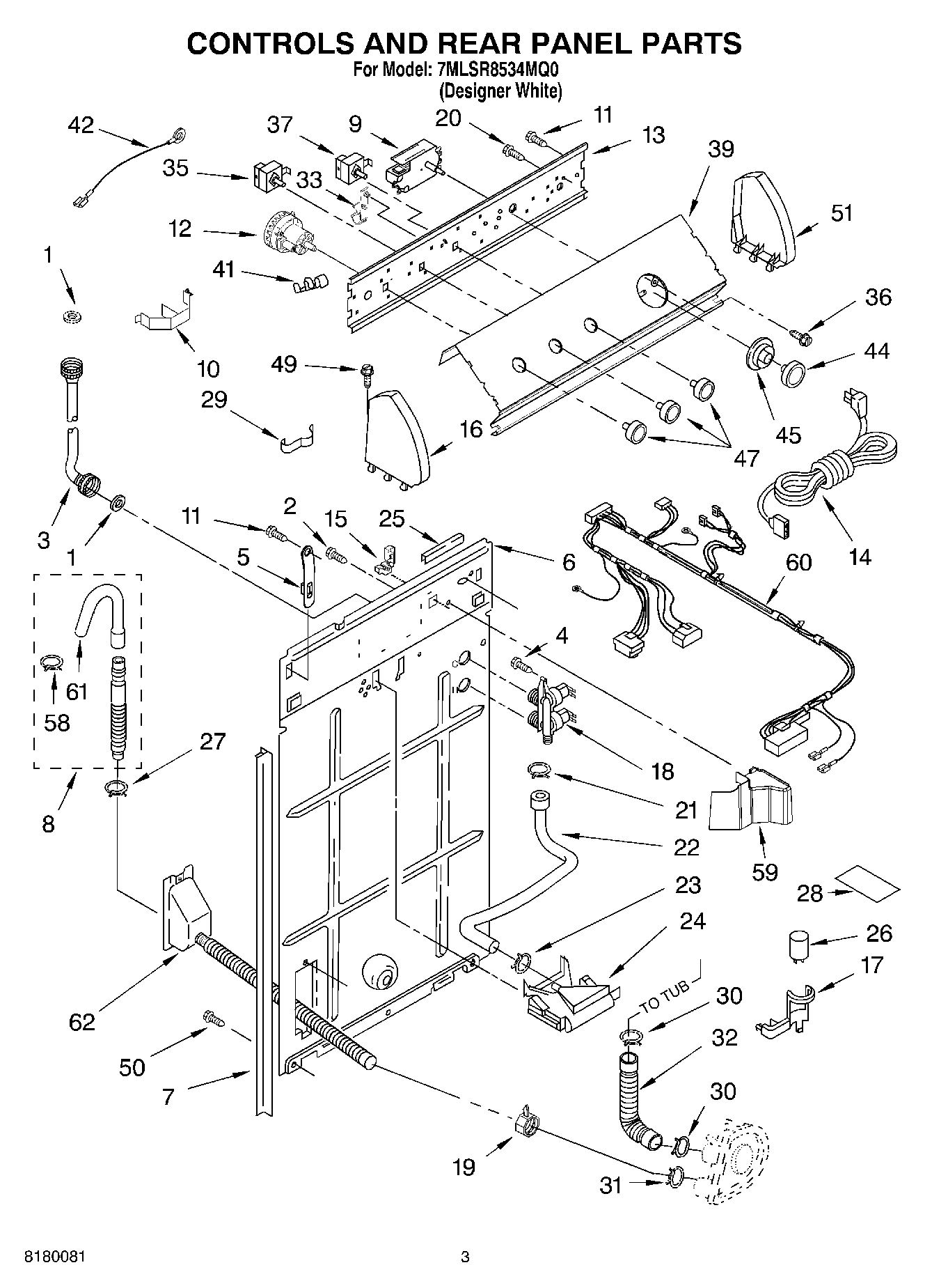 02 - CONTROLS AND REAR PANEL PARTS