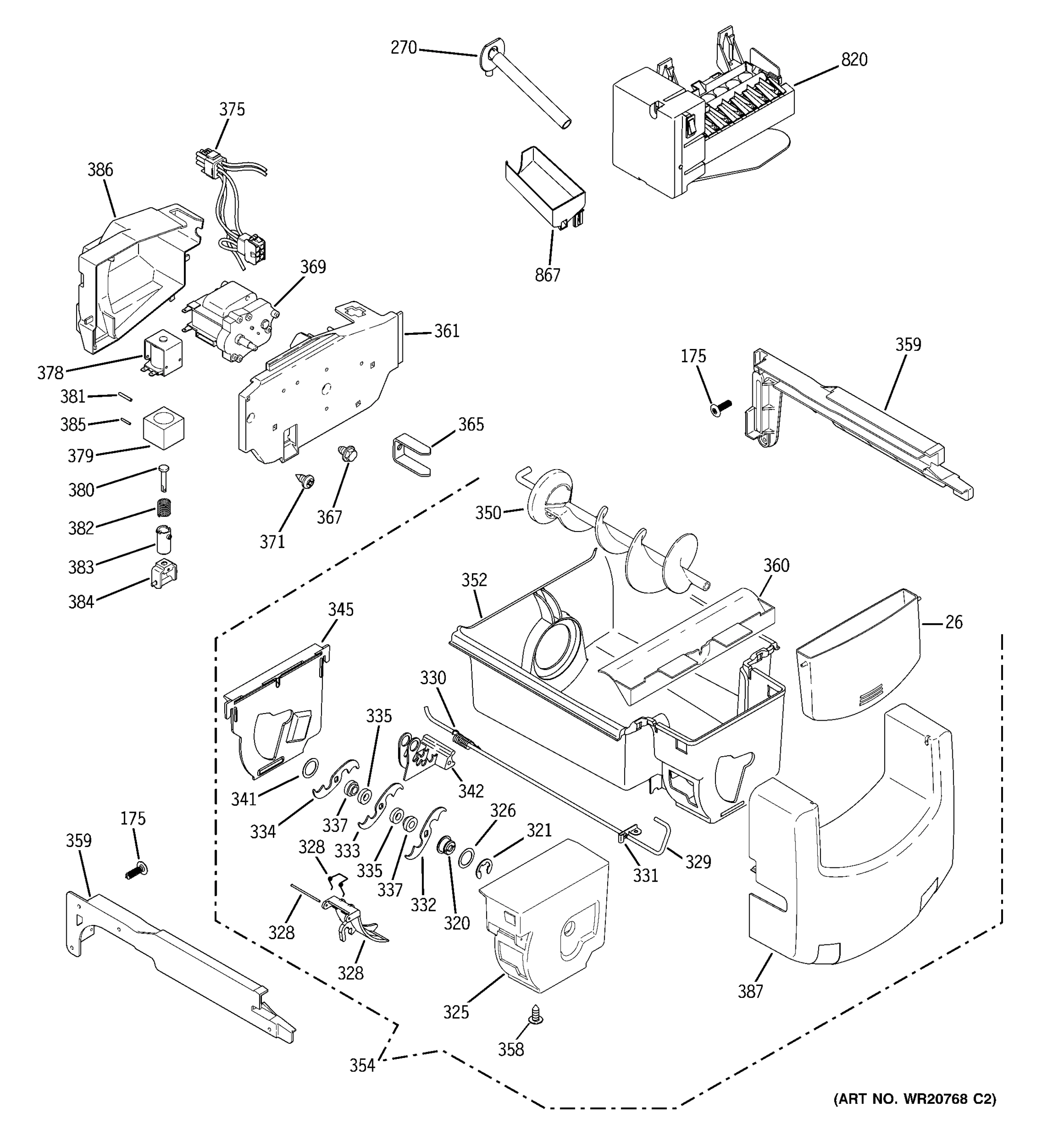 ICE MAKER & DISPENSER