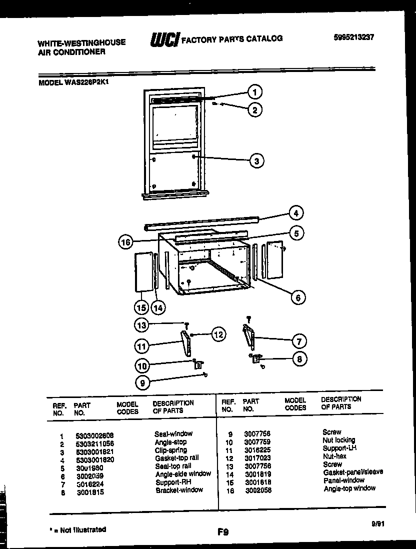 06 - CABINET AND INSTALLATION PARTS