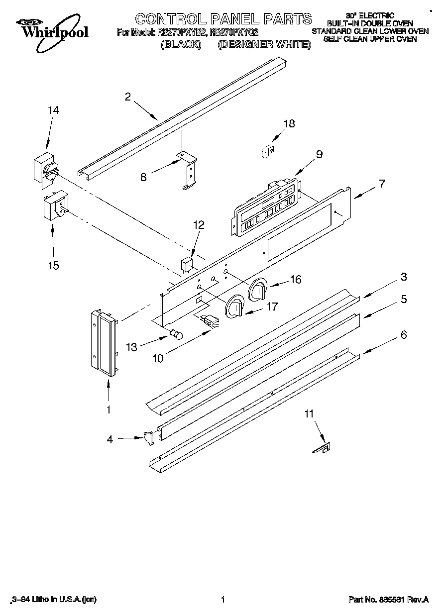 01 - CONTROL PANEL, LITERATURE