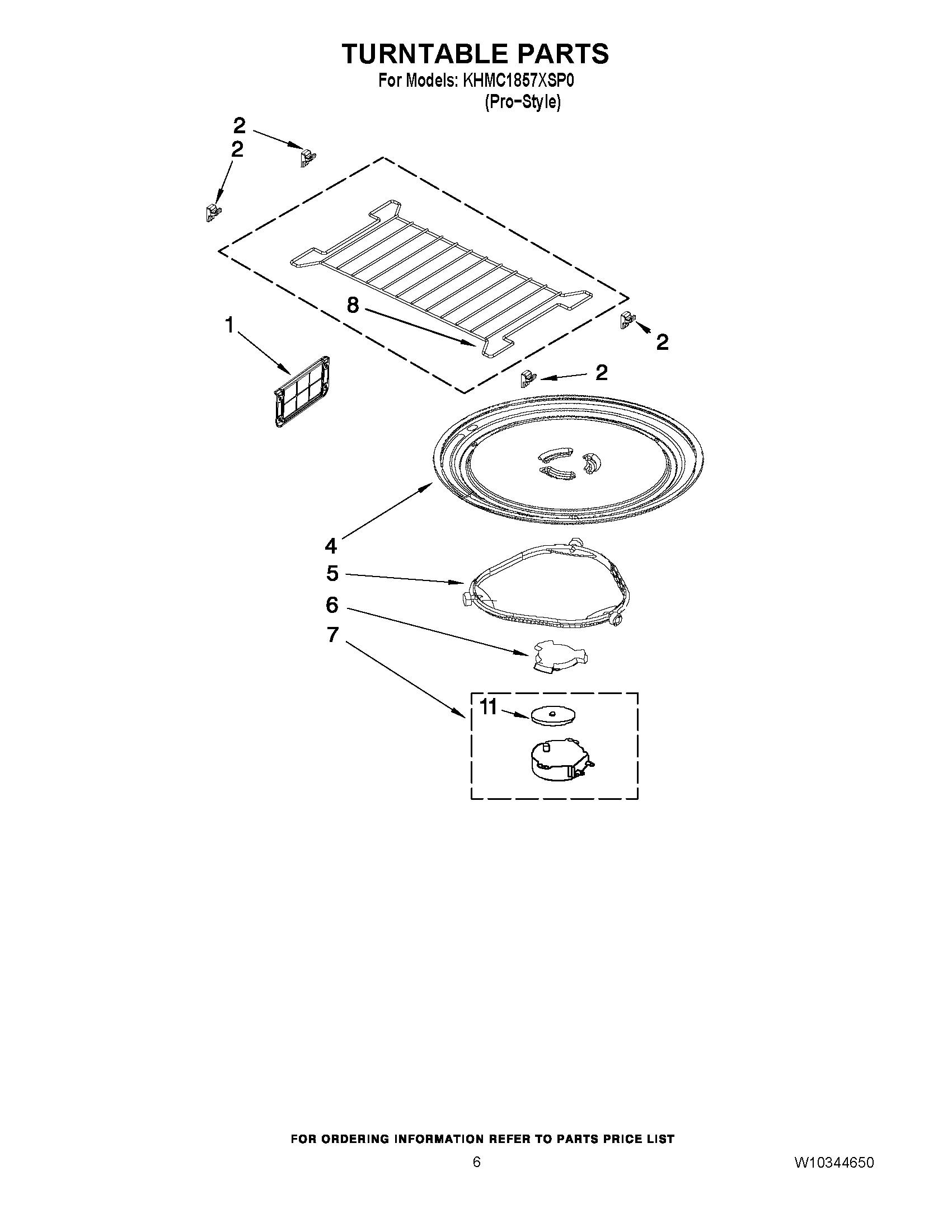 05 - TURNTABLE PARTS