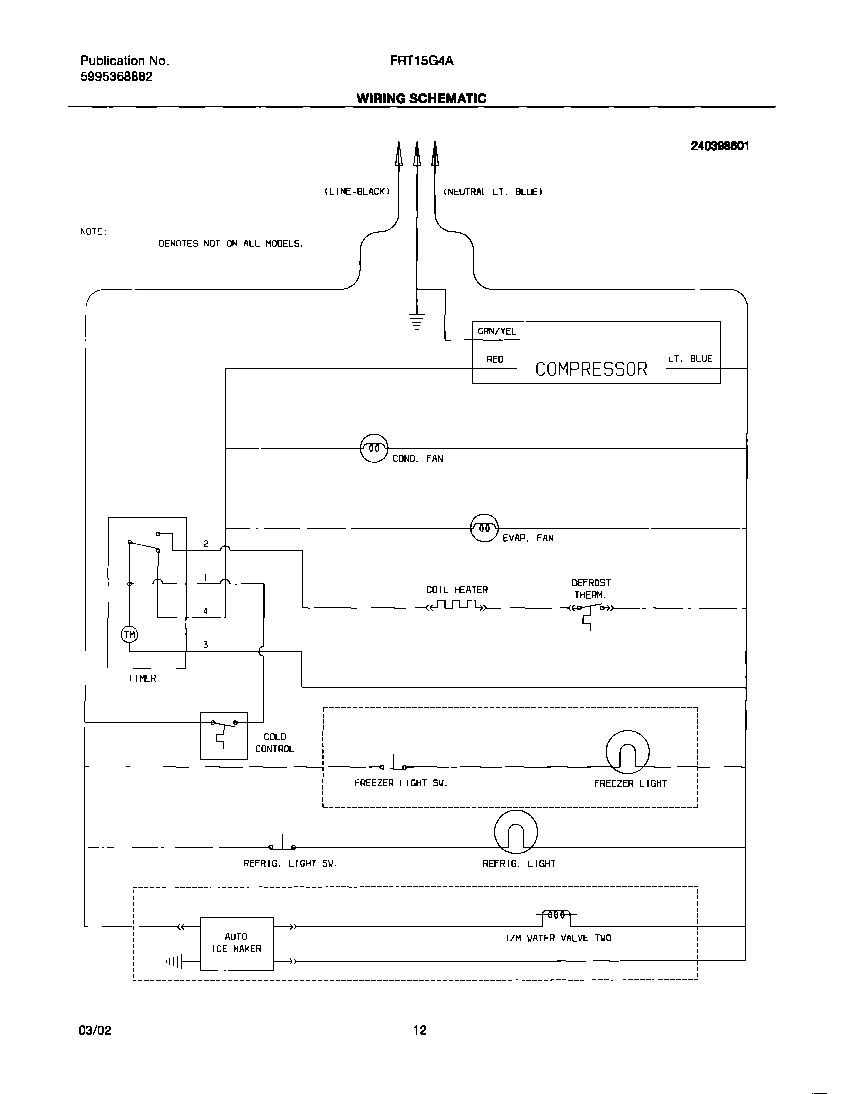 12 - WIRING SCHEMATIC