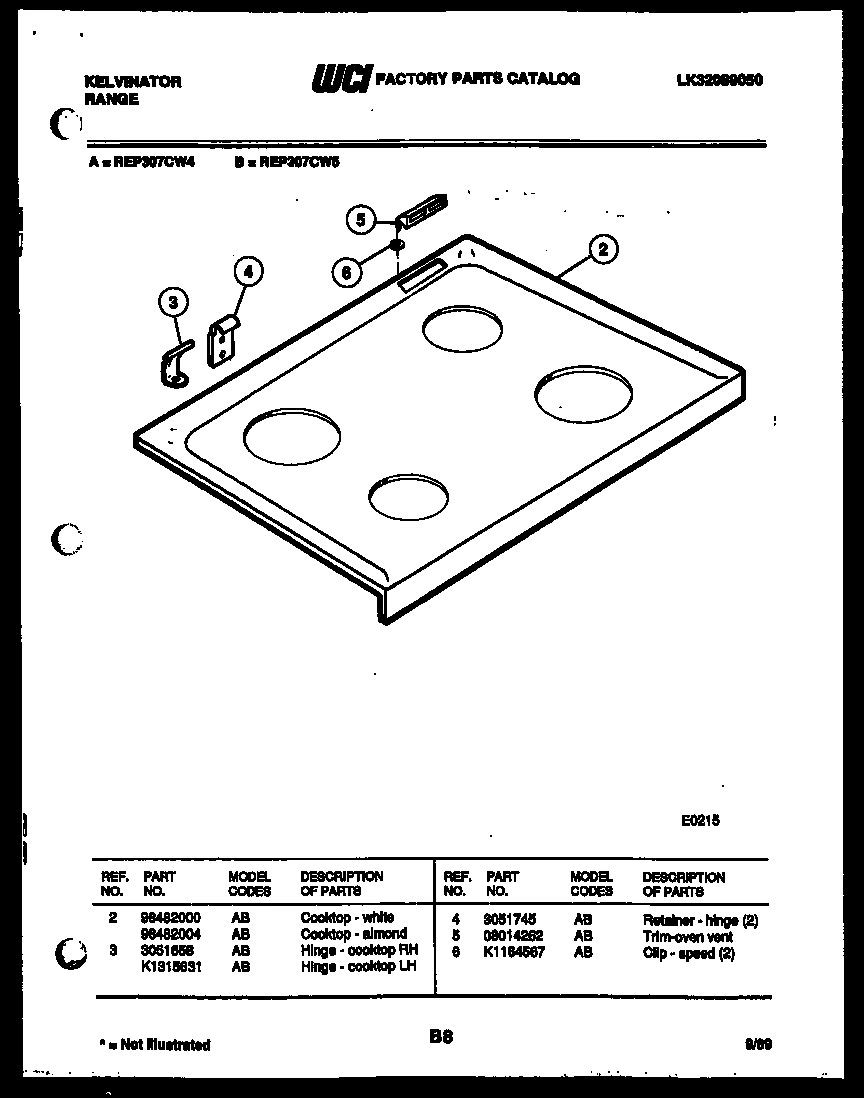 05 - COOKTOP PARTS